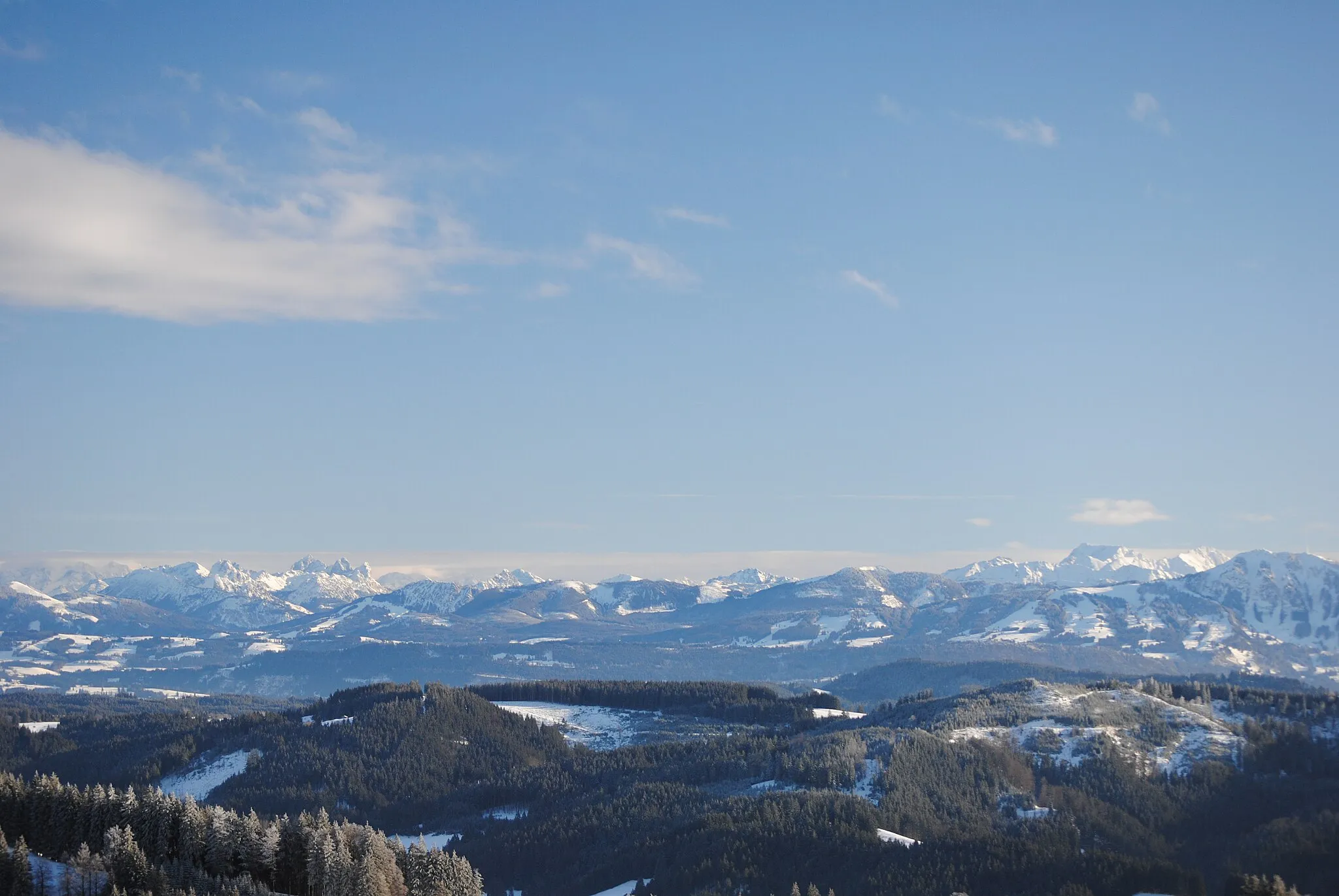 Photo showing: Alpenpanorama Schwarzer Grat