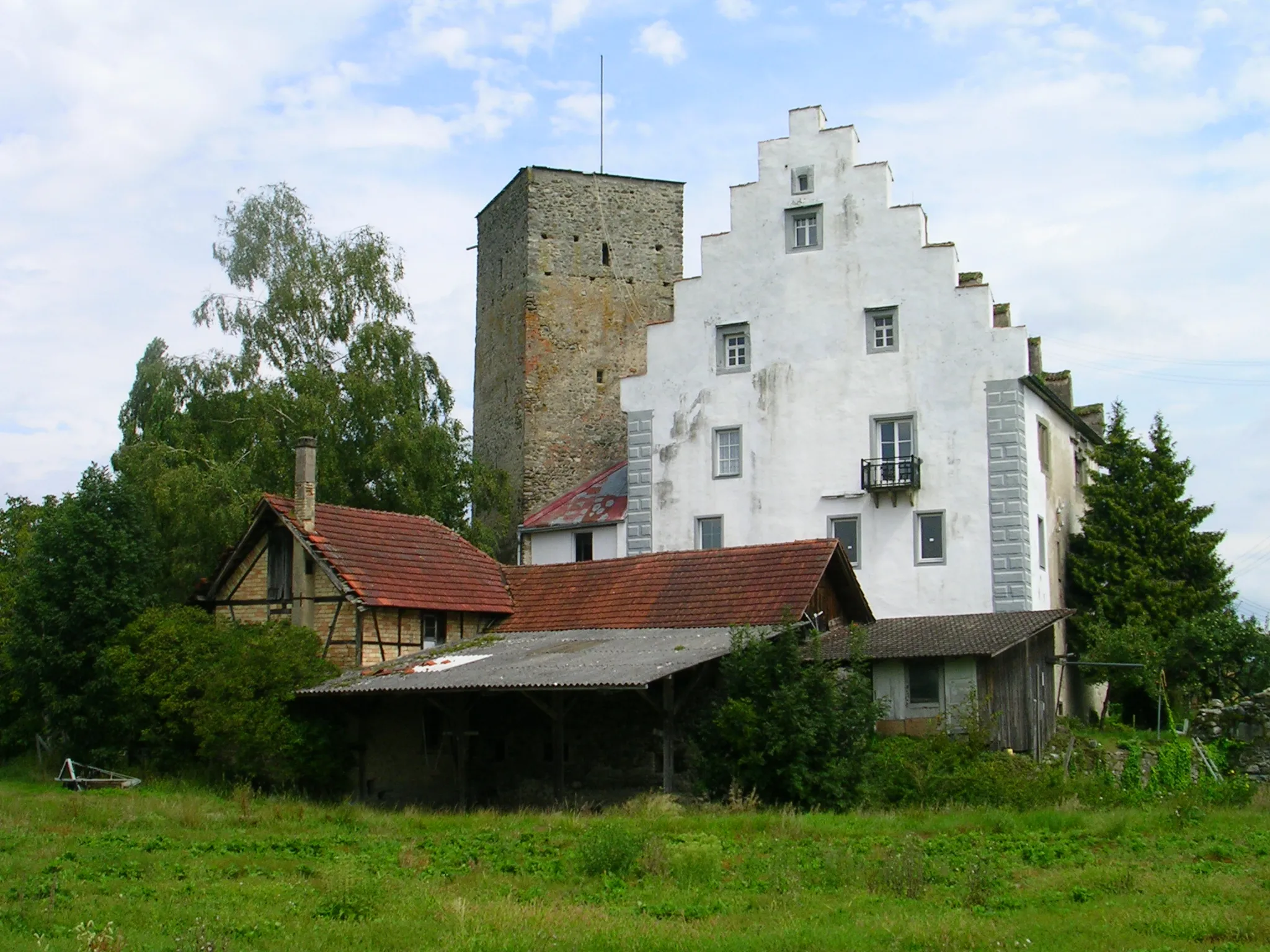 Photo showing: Burg Giessen in Betznau bei Kressbronn, Lake Constanze