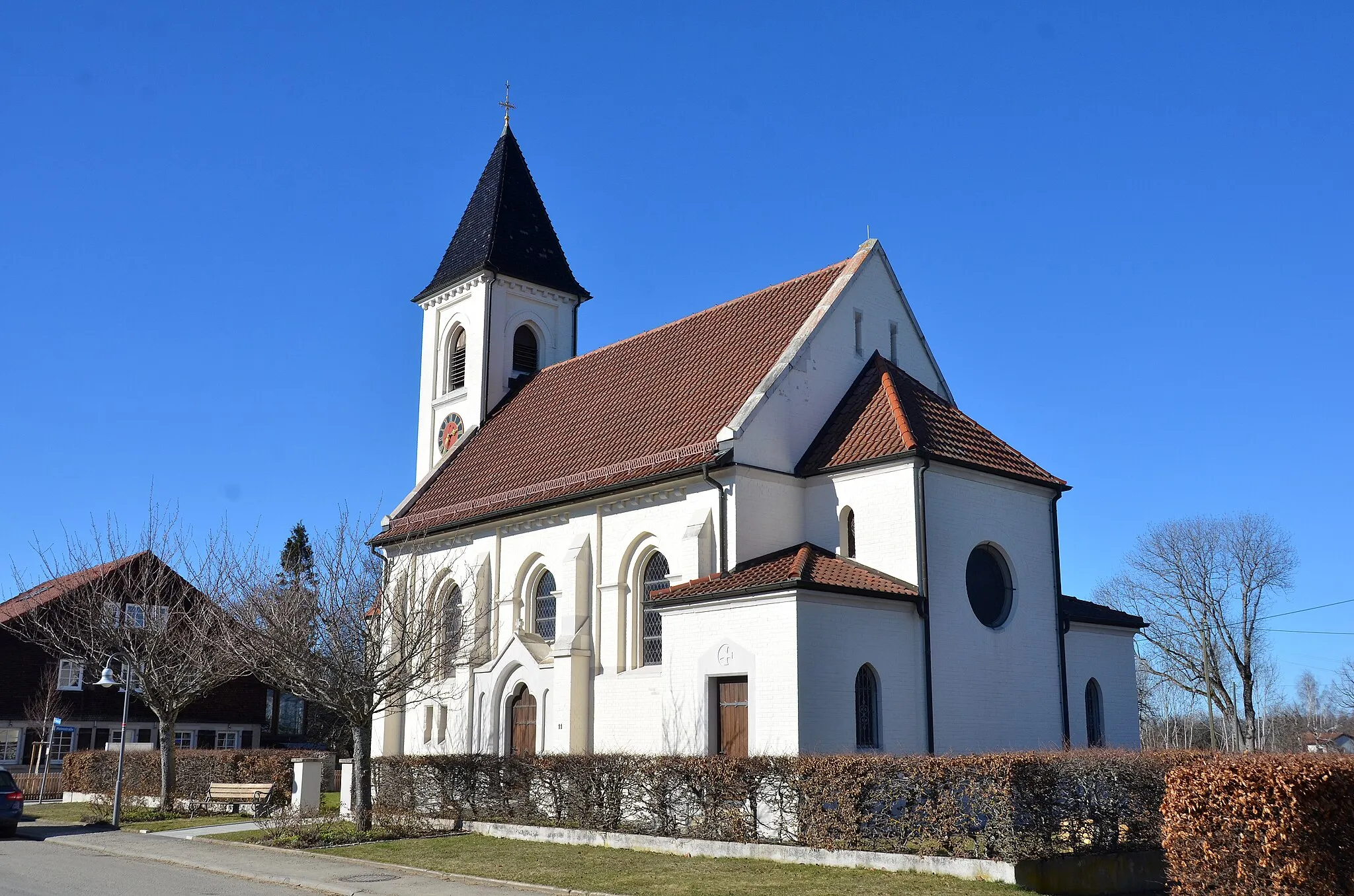 Photo showing: Neue Michaelskirche in Burgfelden (Albstadt) im Zollernalbkreis