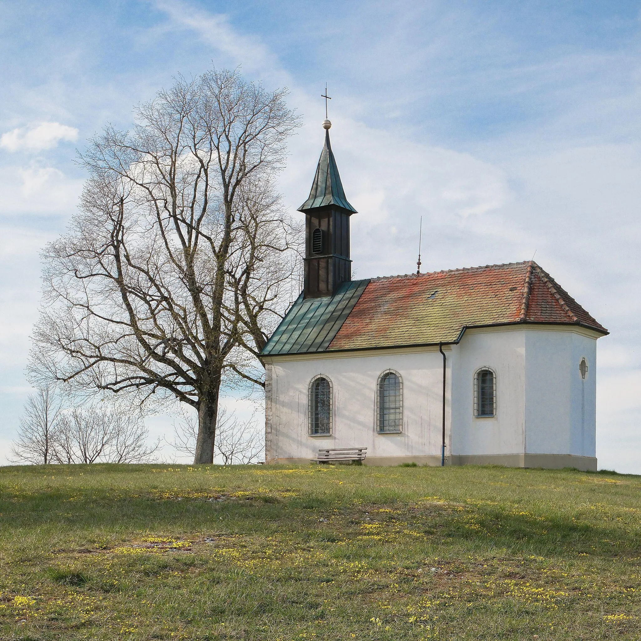 Photo showing: Wolfgangskapelle auf dem Scheibenbühl