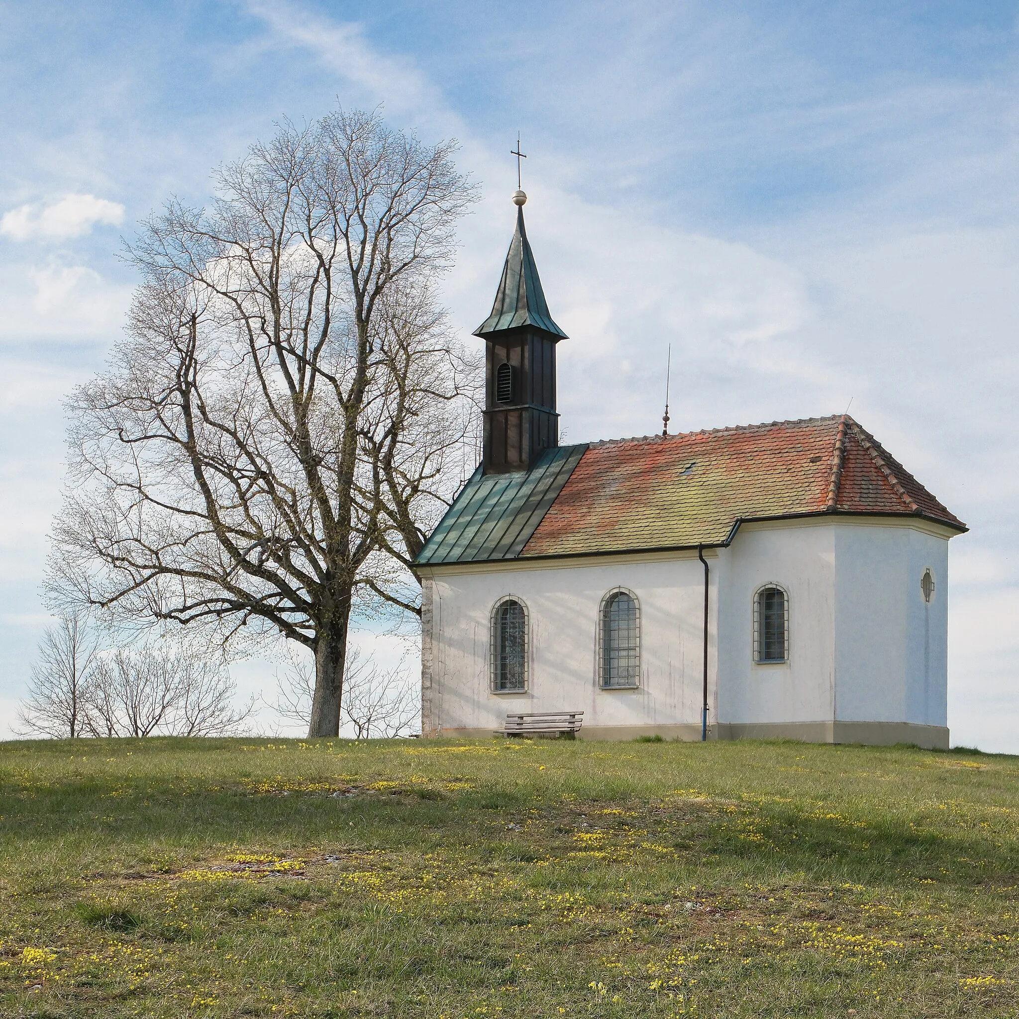 Photo showing: Chapel St. Wolfgangskapelle, Obernheim, district Zollernalbkreis, Baden Württemberg, Germany