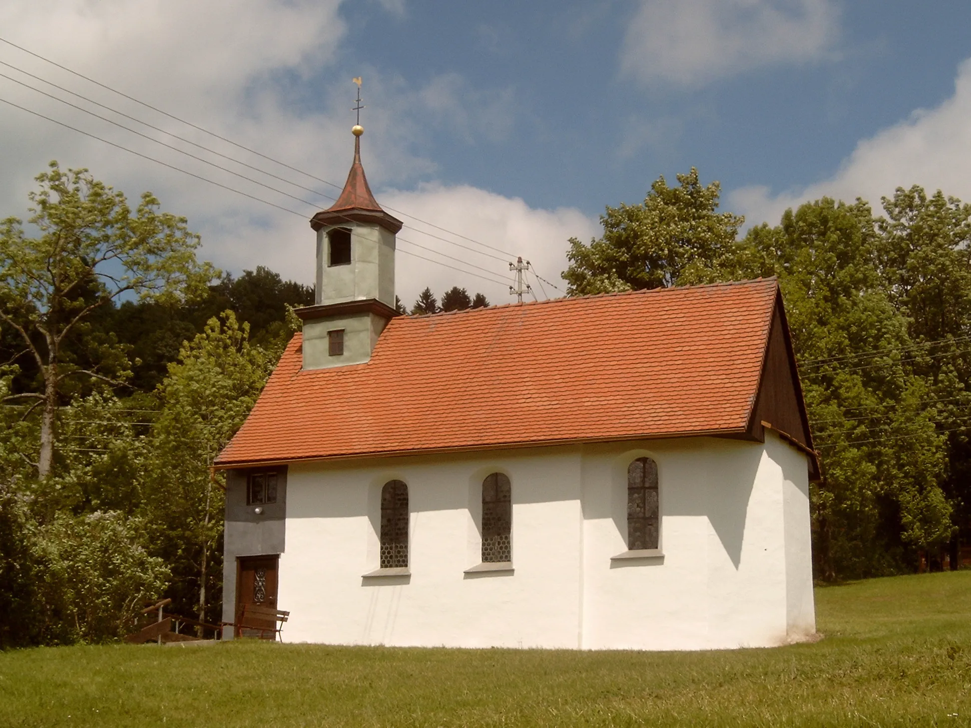Photo showing: Börlas, chapel