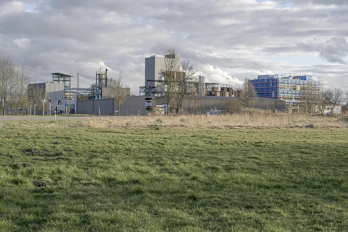 Photo showing: Waldstetten, Bavaria, Chemical industries Carl Bucher