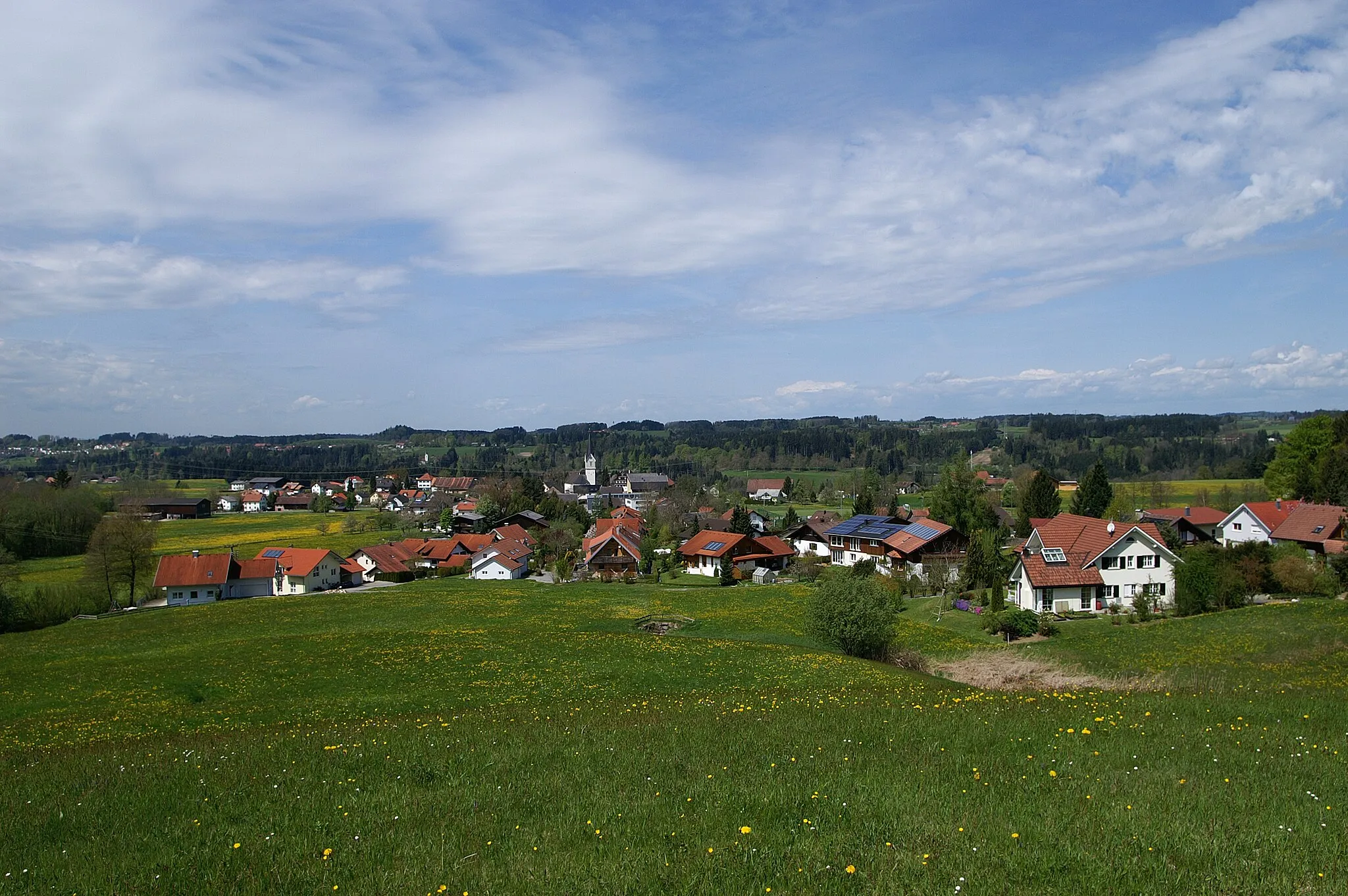 Photo showing: Blick auf Hohenweiler in  (Vorarlberg).