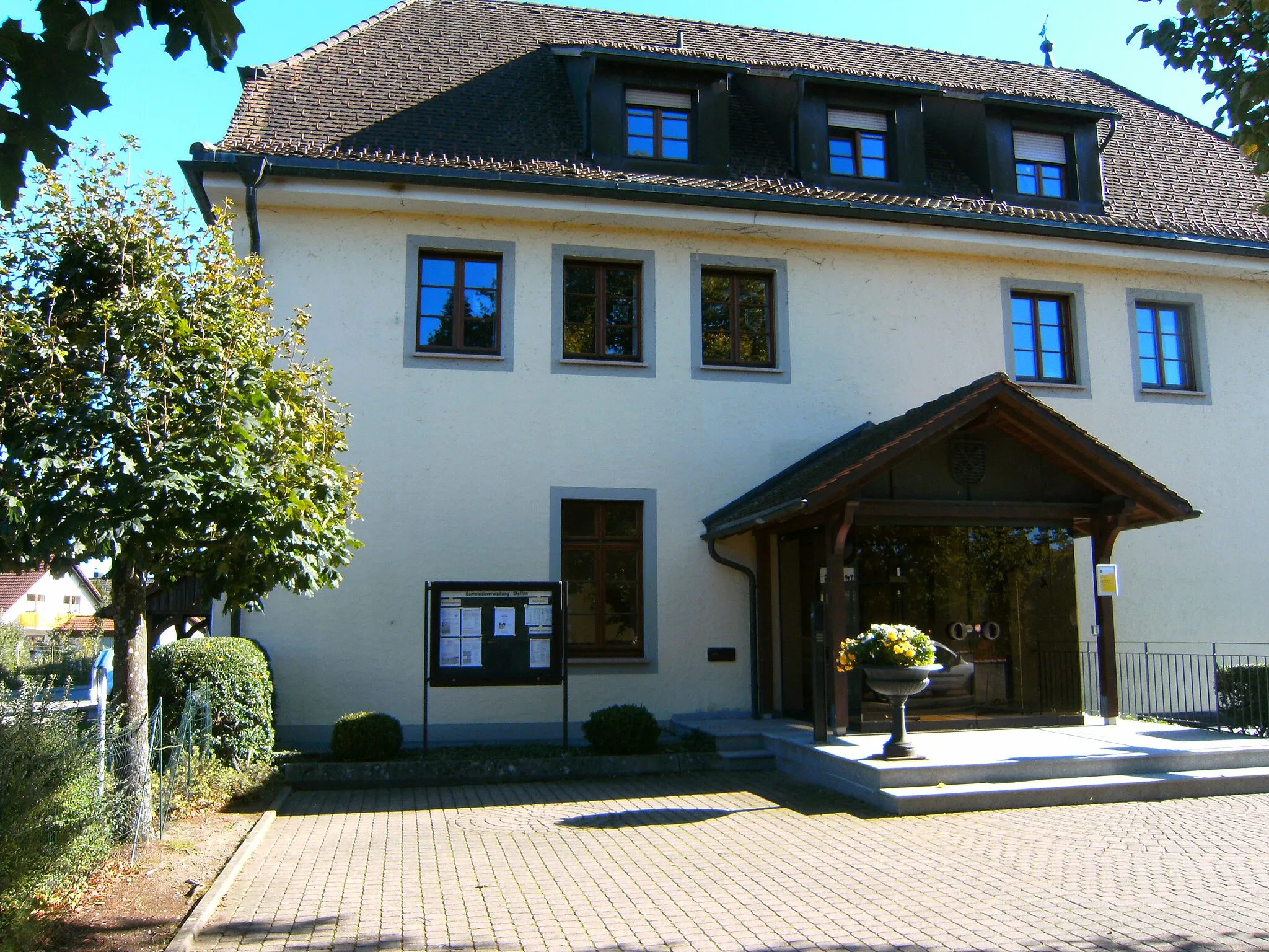 Photo showing: Stetten (Bodenseekreis), Germany: Townhall.