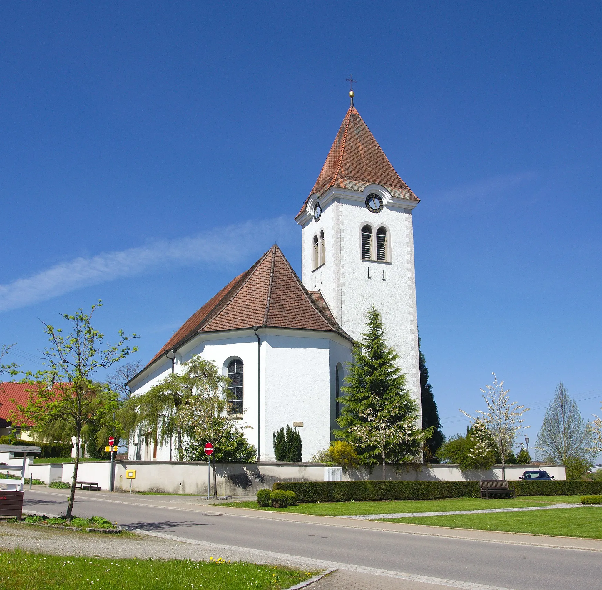 Photo showing: katholische Pfarrkirche St. Peter und Paul in Herdwangen