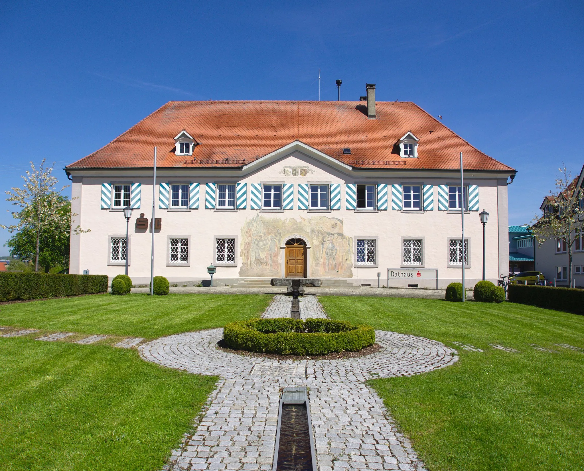 Photo showing: town hall of Herdwangen-Schönach