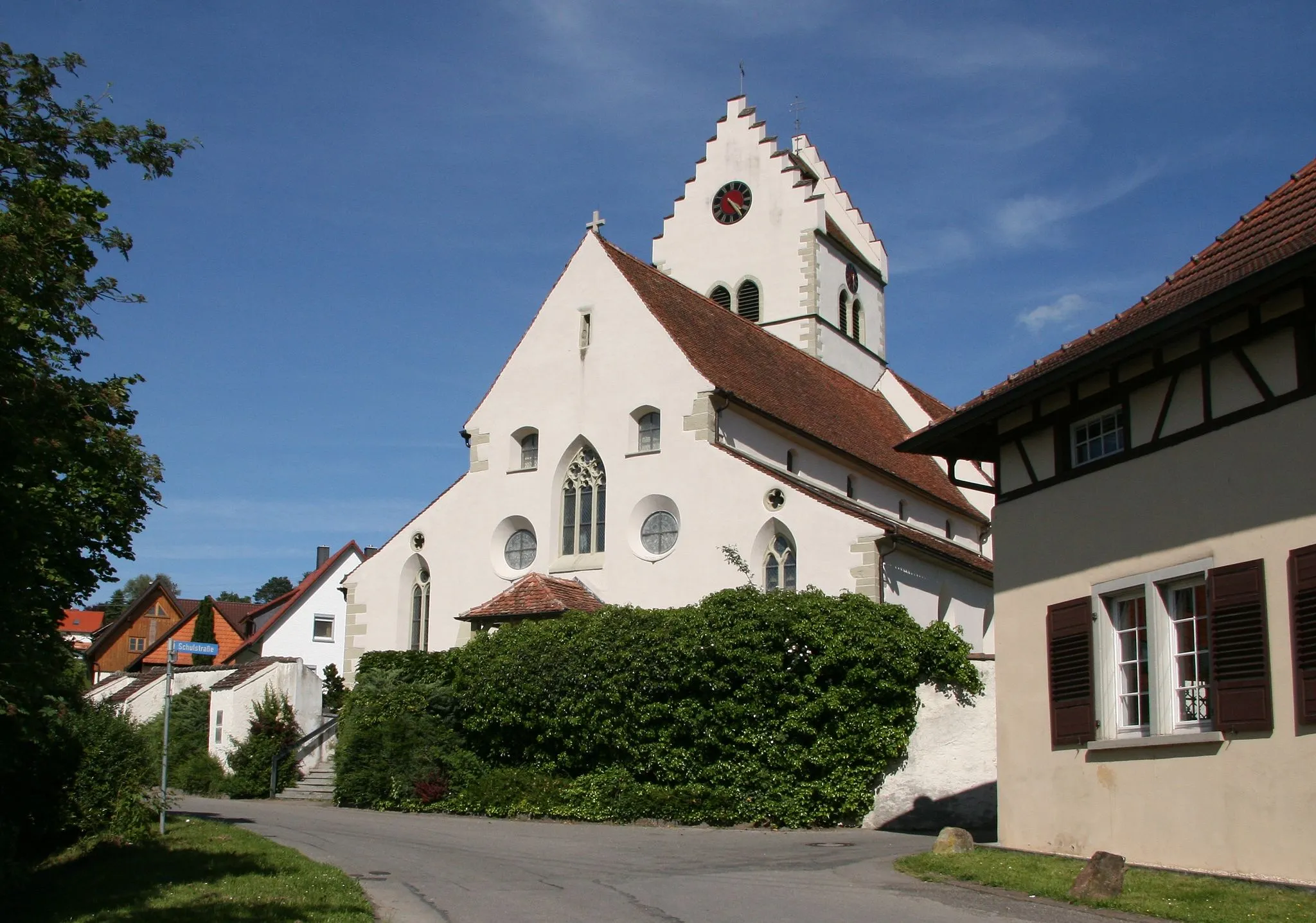 Photo showing: Pfarrkirche St. Georg in Bermatingen