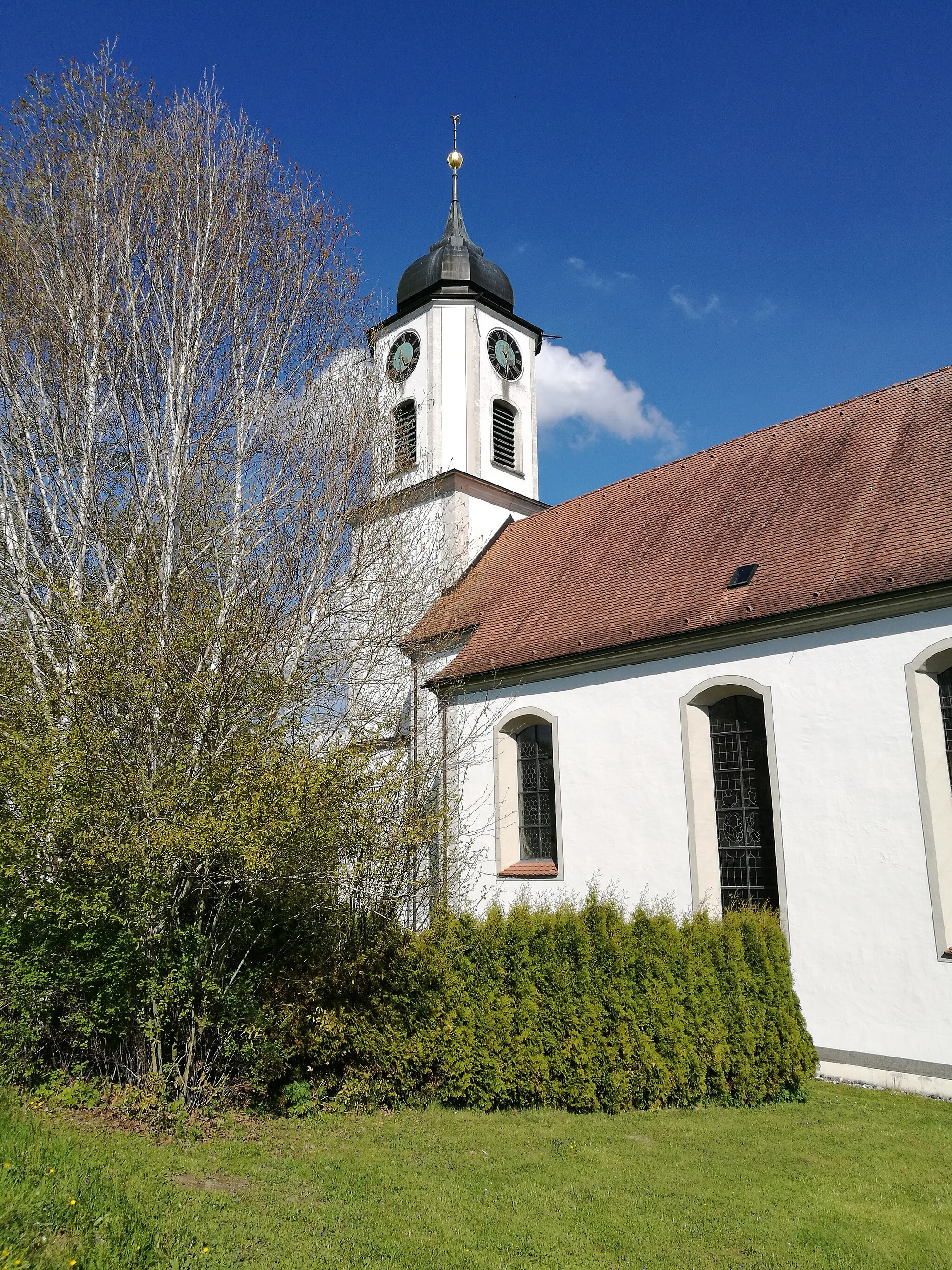 Photo showing: Deutschland (D) - Baden-Württemberg (BW) - Landkreis Konstanz (KN) - Mühlingen: Kirche "St. Martin"