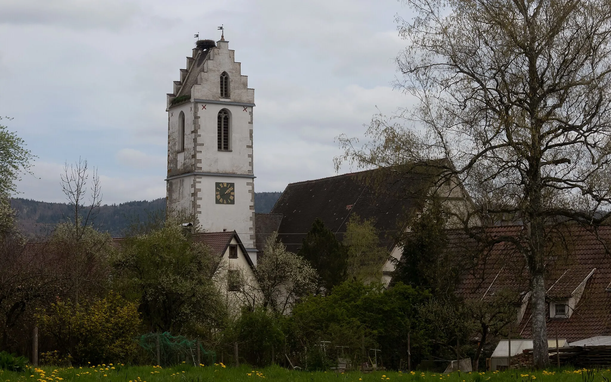 Photo showing: Aldingen, church: the Mauritiuskirche