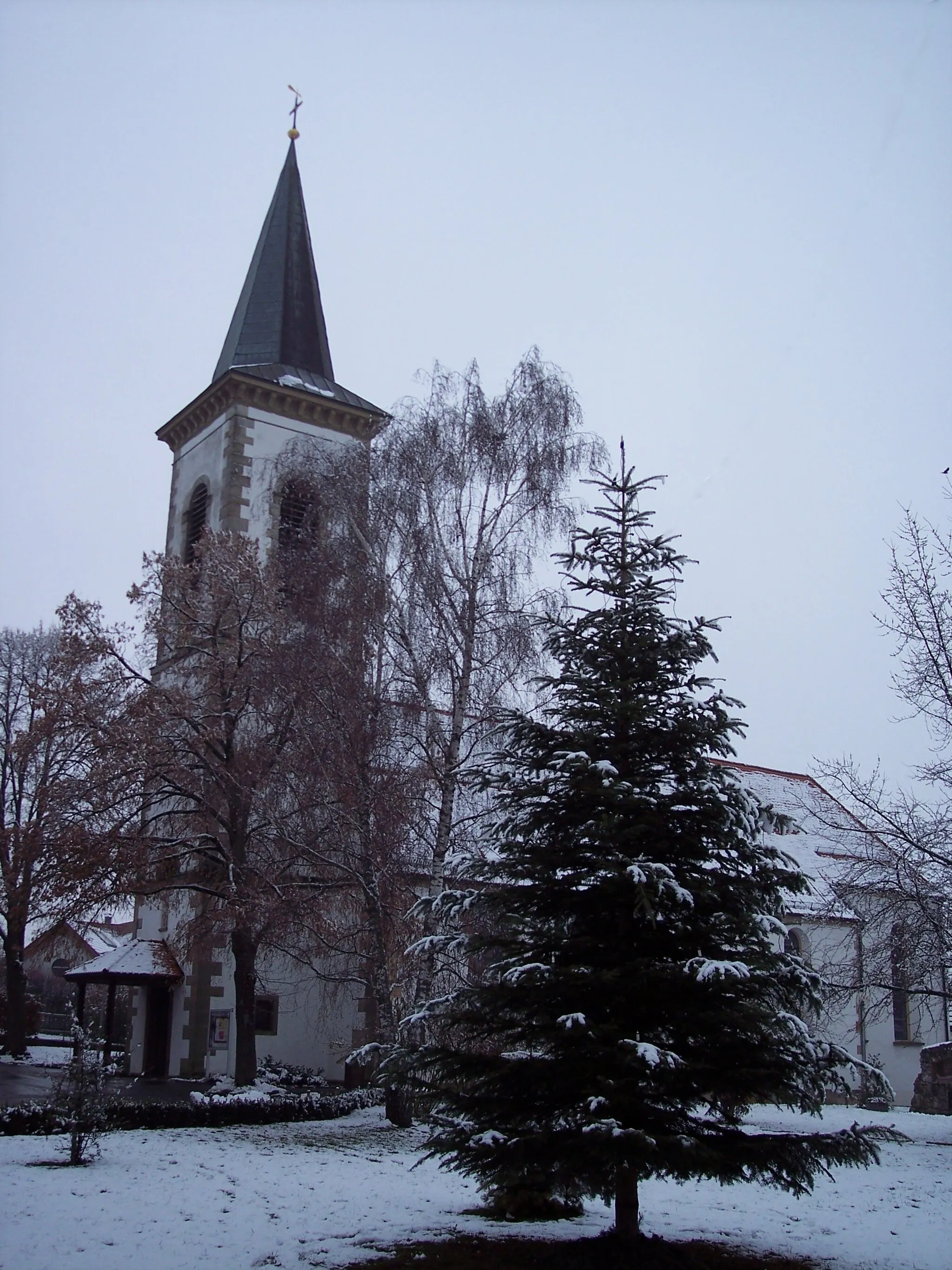 Photo showing: St. Matthew's church in Dormettingen, Germany