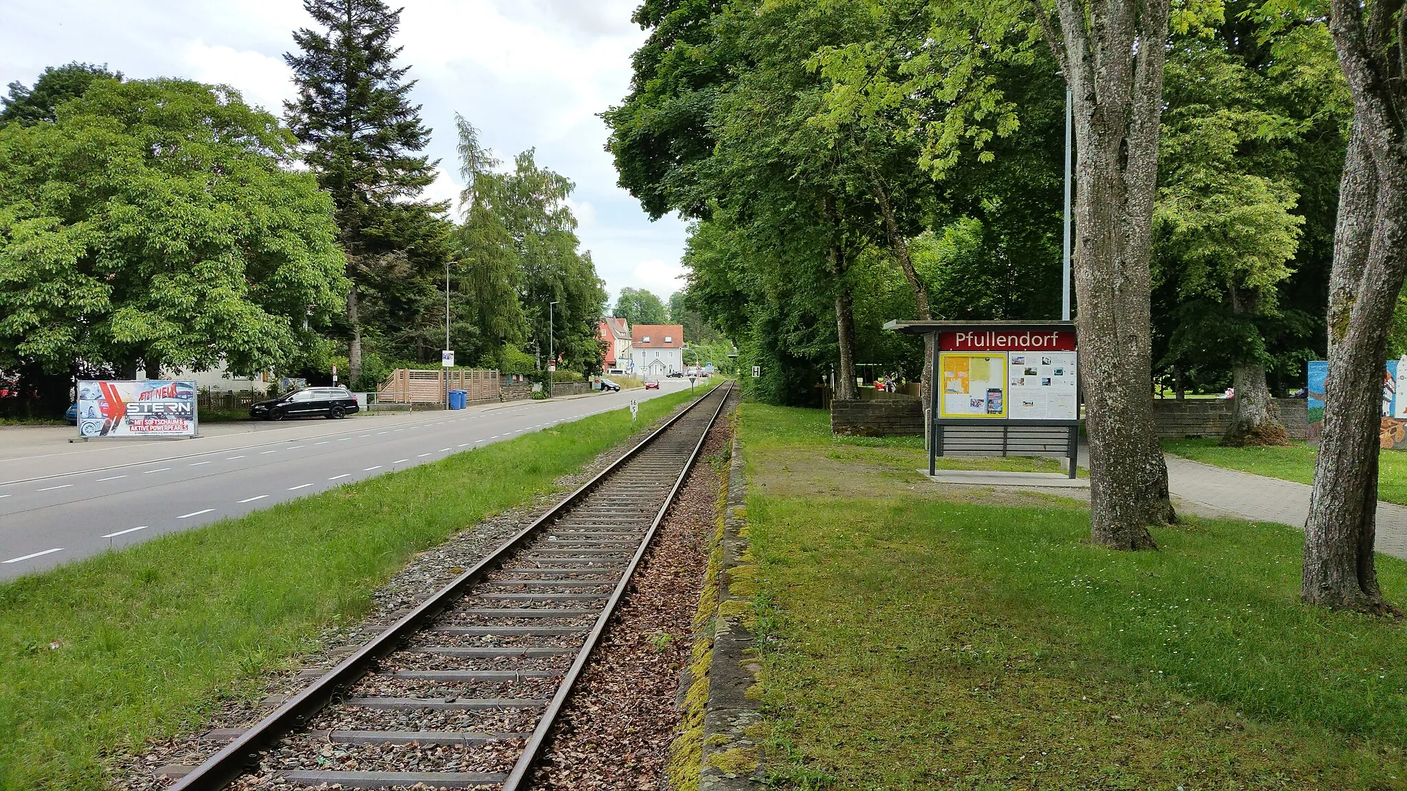Photo showing: Pfullendorf railway stop