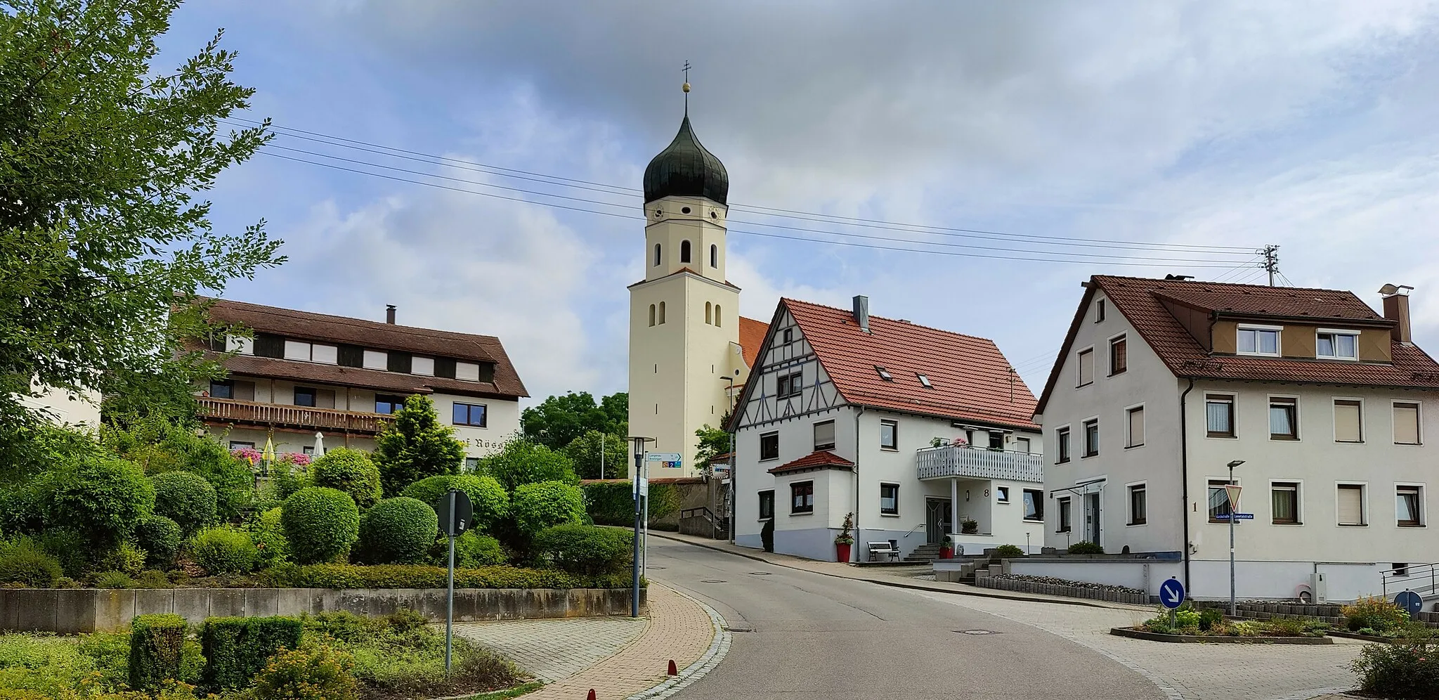 Photo showing: Katholische Pfarrkirche St. Martin Westerstetten, Alb-Donau-Kreis, Baden-Württemberg, Deutschland