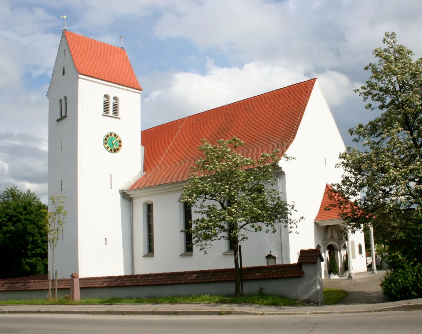 Photo showing: Pfarrkirche St. Martin in Tettnang-Tannau