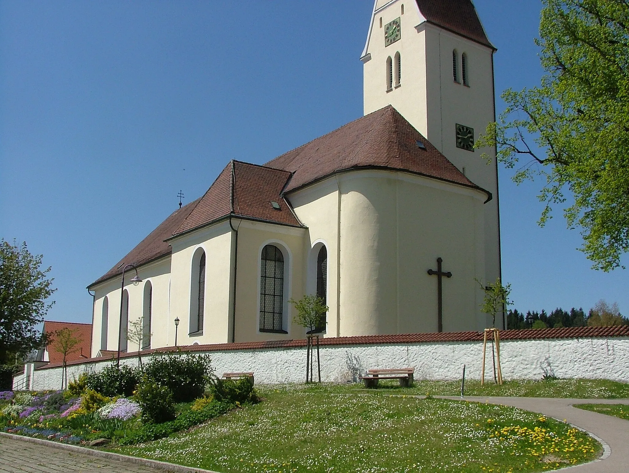 Photo showing: Pfarrkirche Arnach