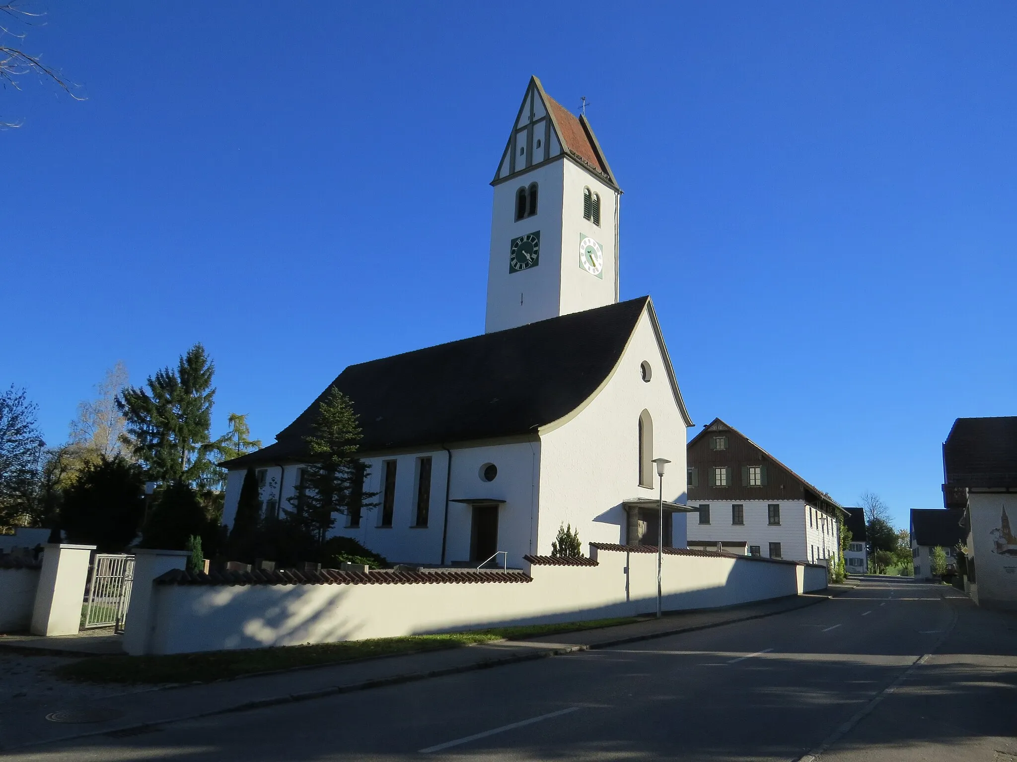 Photo showing: Kirche in Reichenhofen, Leutkirch im Allgäu