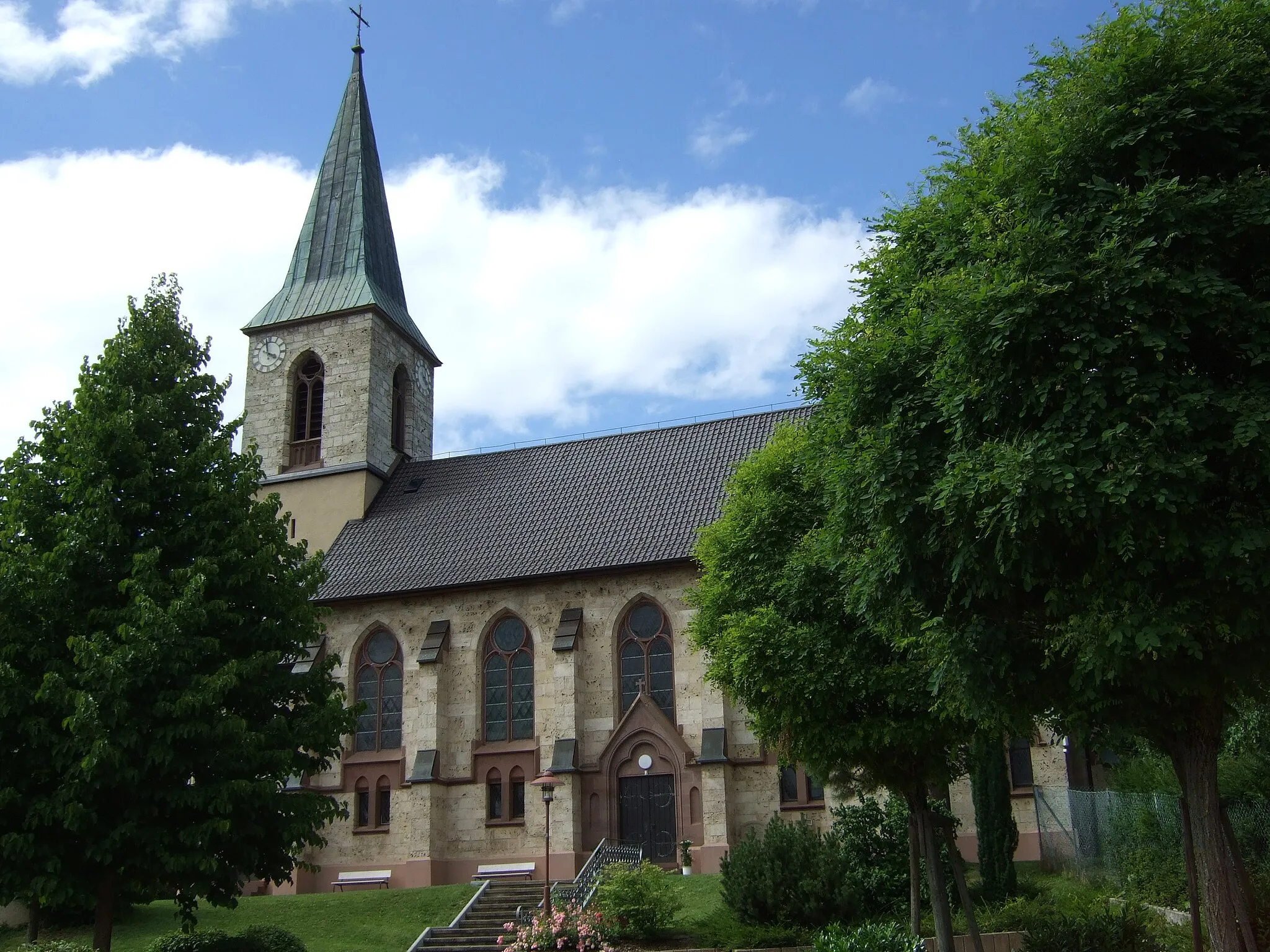 Photo showing: Albstadt Pfeffingen Church