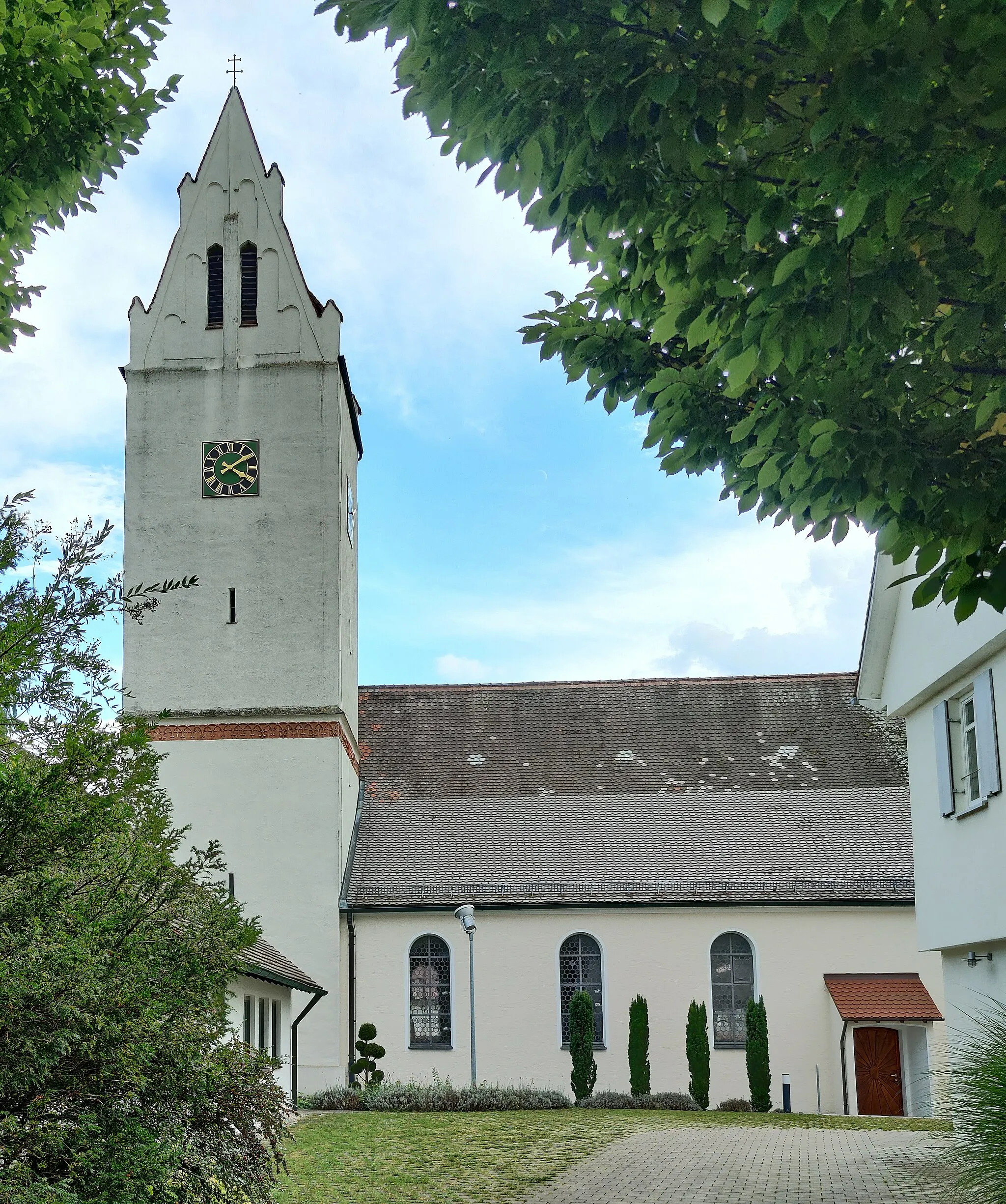 Photo showing: Katholische Pfarrkirche St. Stephanus Stetten, Gemeinde Achstetten, Landkreis Biberach, Baden-Württemberg, Deutschland