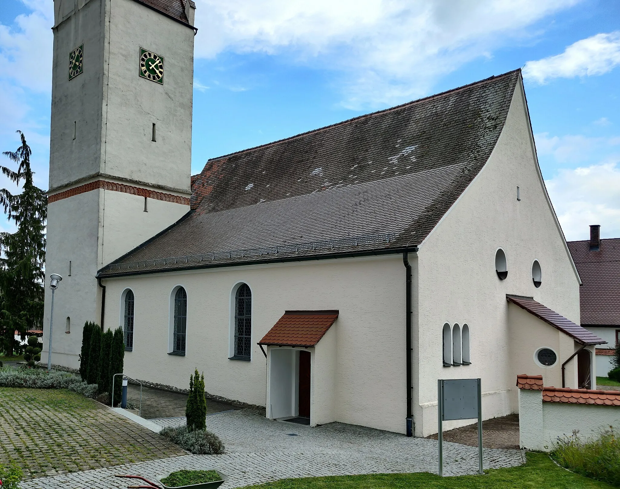 Photo showing: Katholische Pfarrkirche St. Stephanus Stetten, Gemeinde Achstetten, Landkreis Biberach, Baden-Württemberg, Deutschland