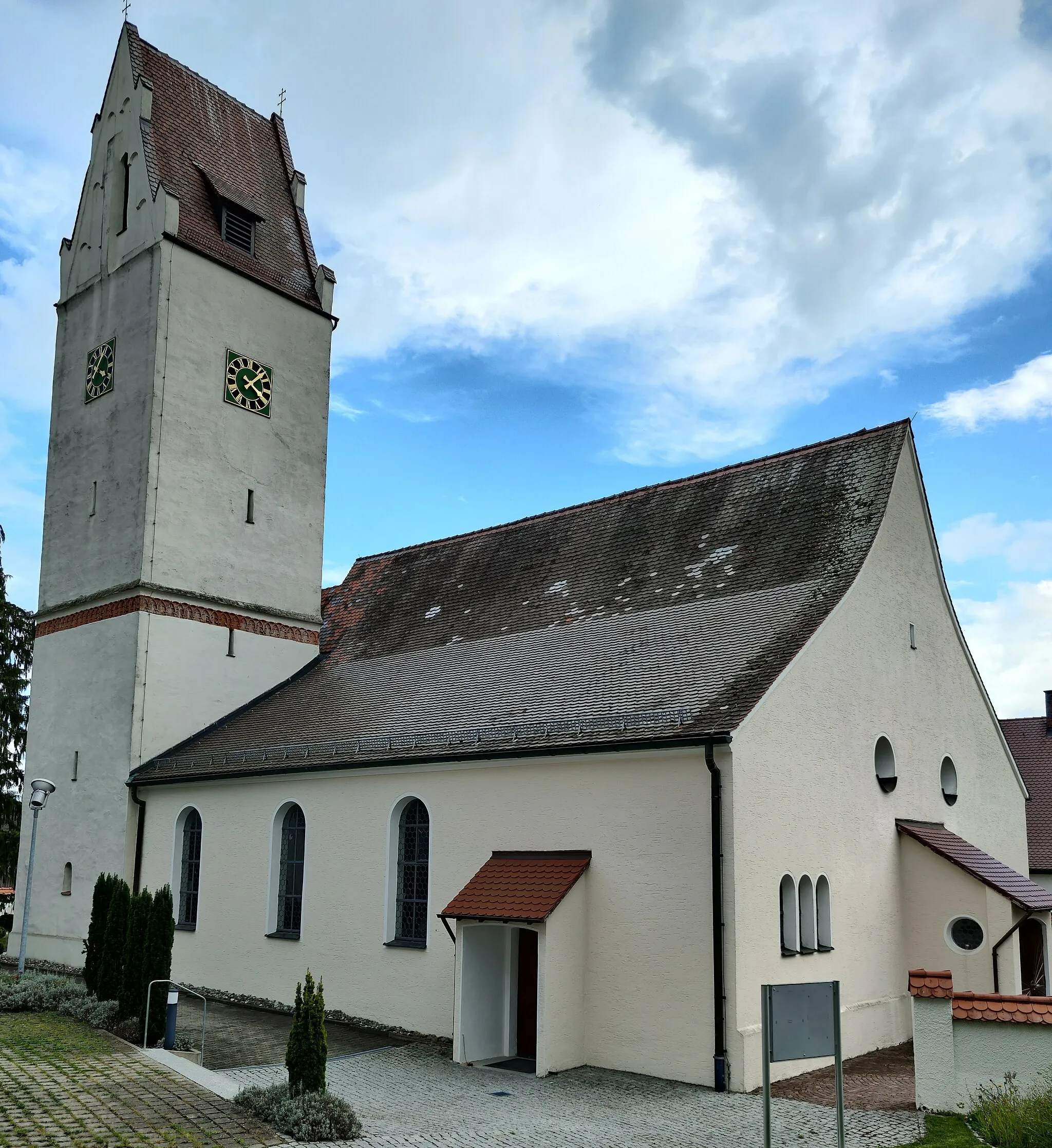 Photo showing: Katholische Pfarrkirche St. Stephanus Stetten, Gemeinde Achstetten, Landkreis Biberach, Baden-Württemberg, Deutschland