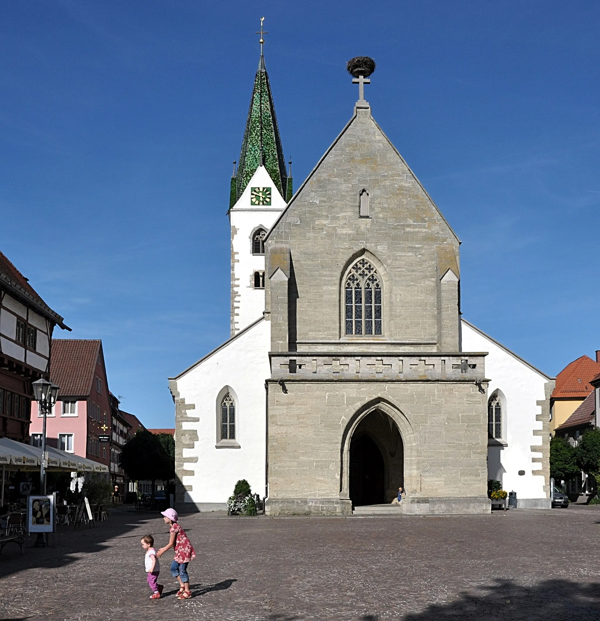 Photo showing: Stadtkirche St. Johannes Baptist, Bad Saulgau