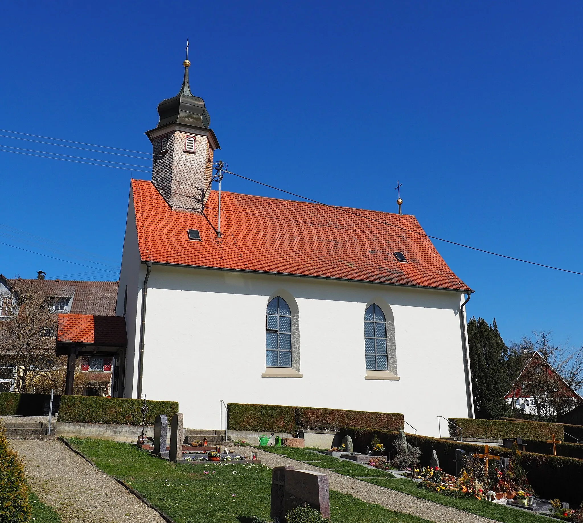 Photo showing: Markuskapelle in Taisersdorf - Südansicht