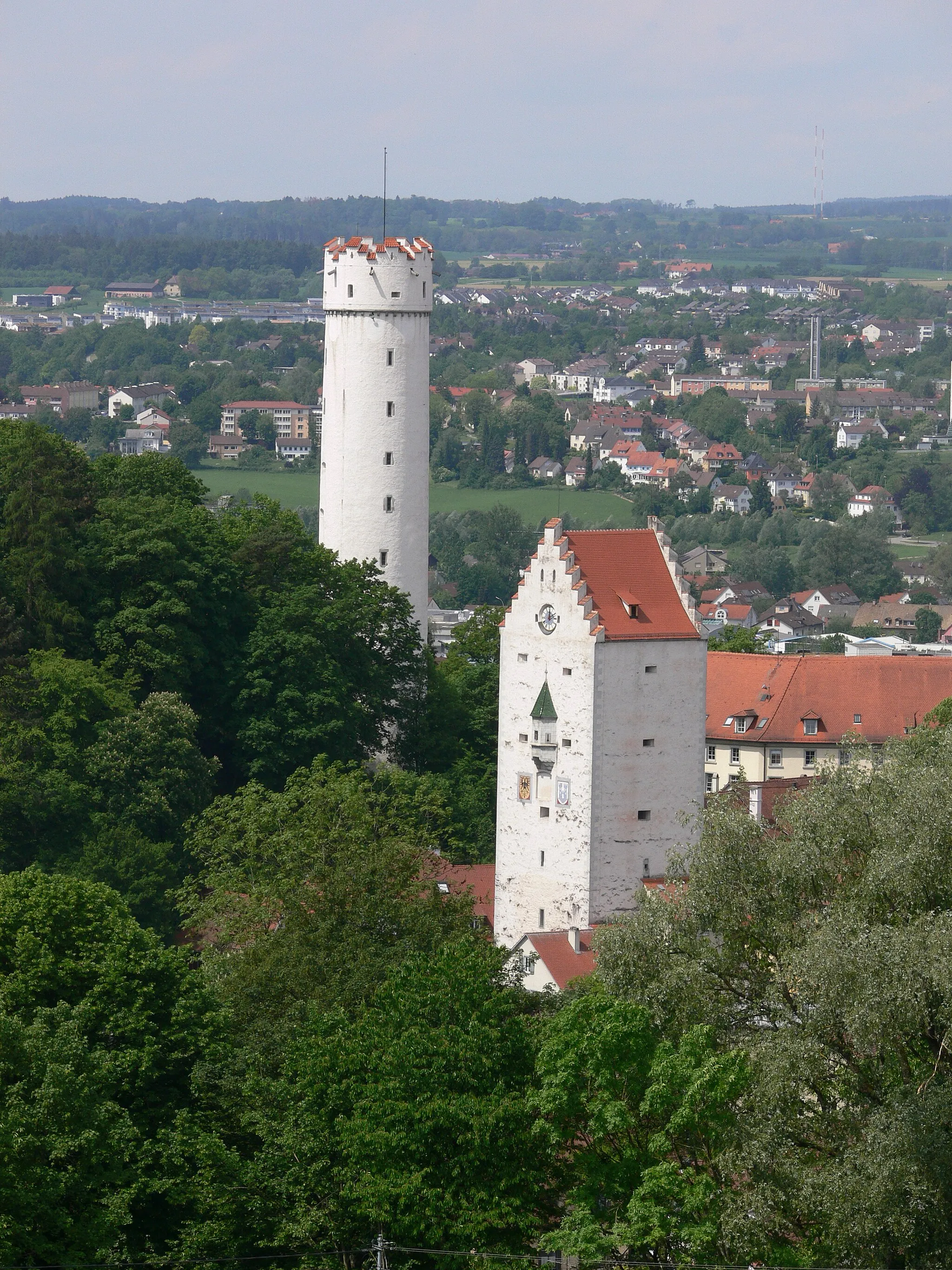 Photo showing: Mehlsack und Obertor, Ravensburg