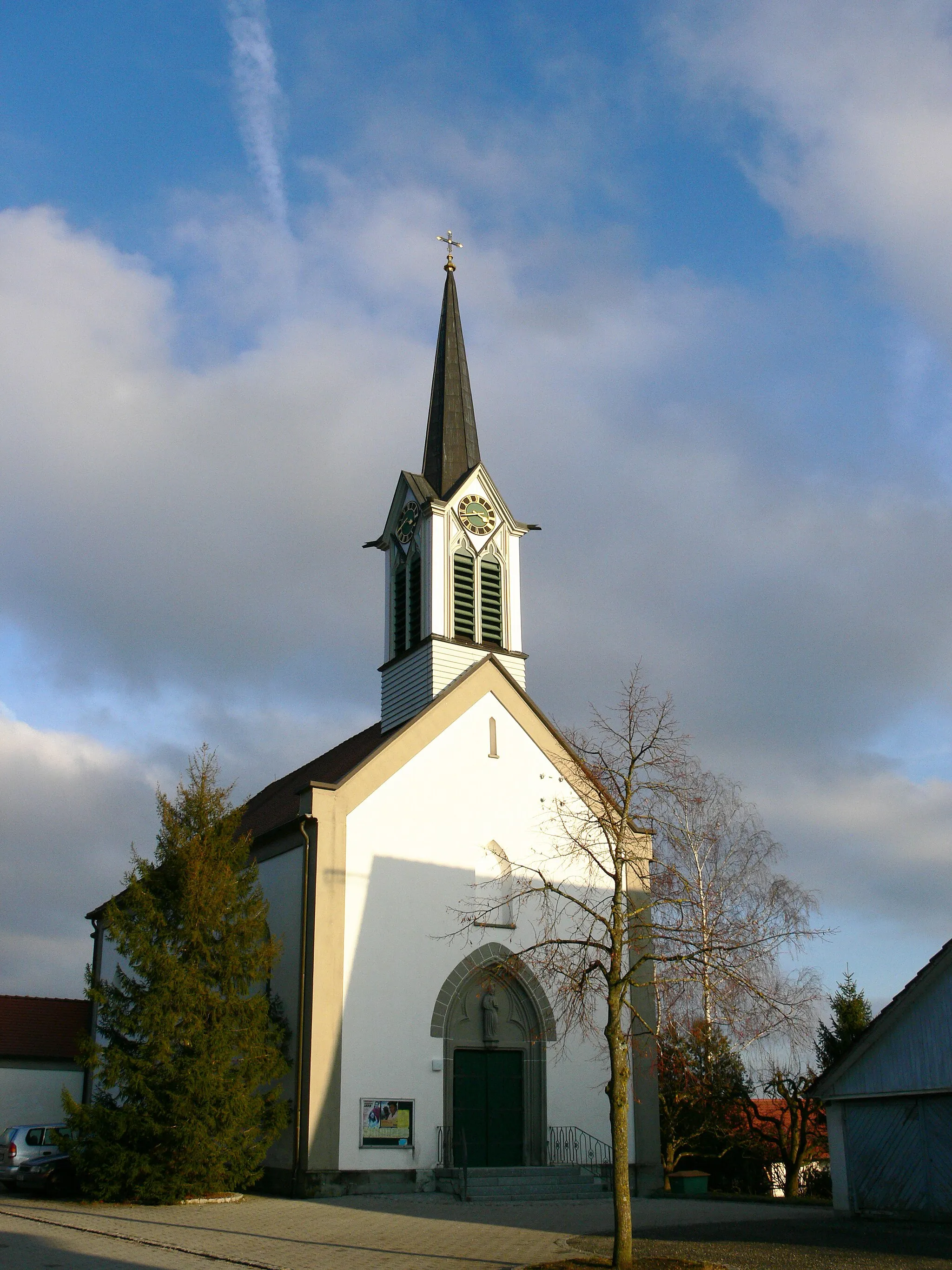 Photo showing: Hepbach (Ortsteil von Markdorf), Bodenseekreis, Baden-Württemberg
Pfarrkirche St. Sigismund