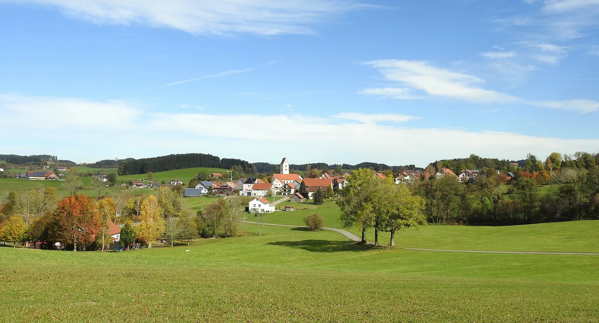 Photo showing: Engerazhofen von Süden, Leutkirch im Allgäu