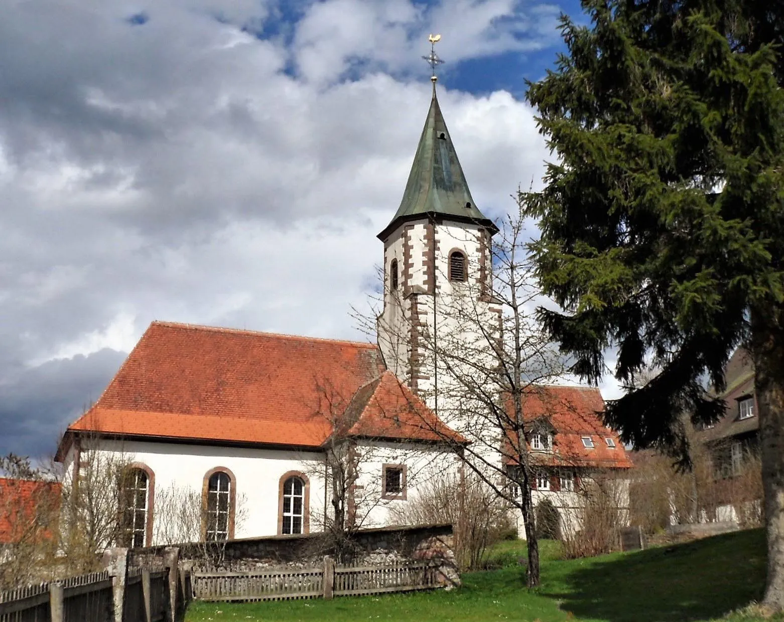 Photo showing: Evangelische Martinskirche Wittendorf, erbaut 1786 von Kirchenrats-Baumeister Goez