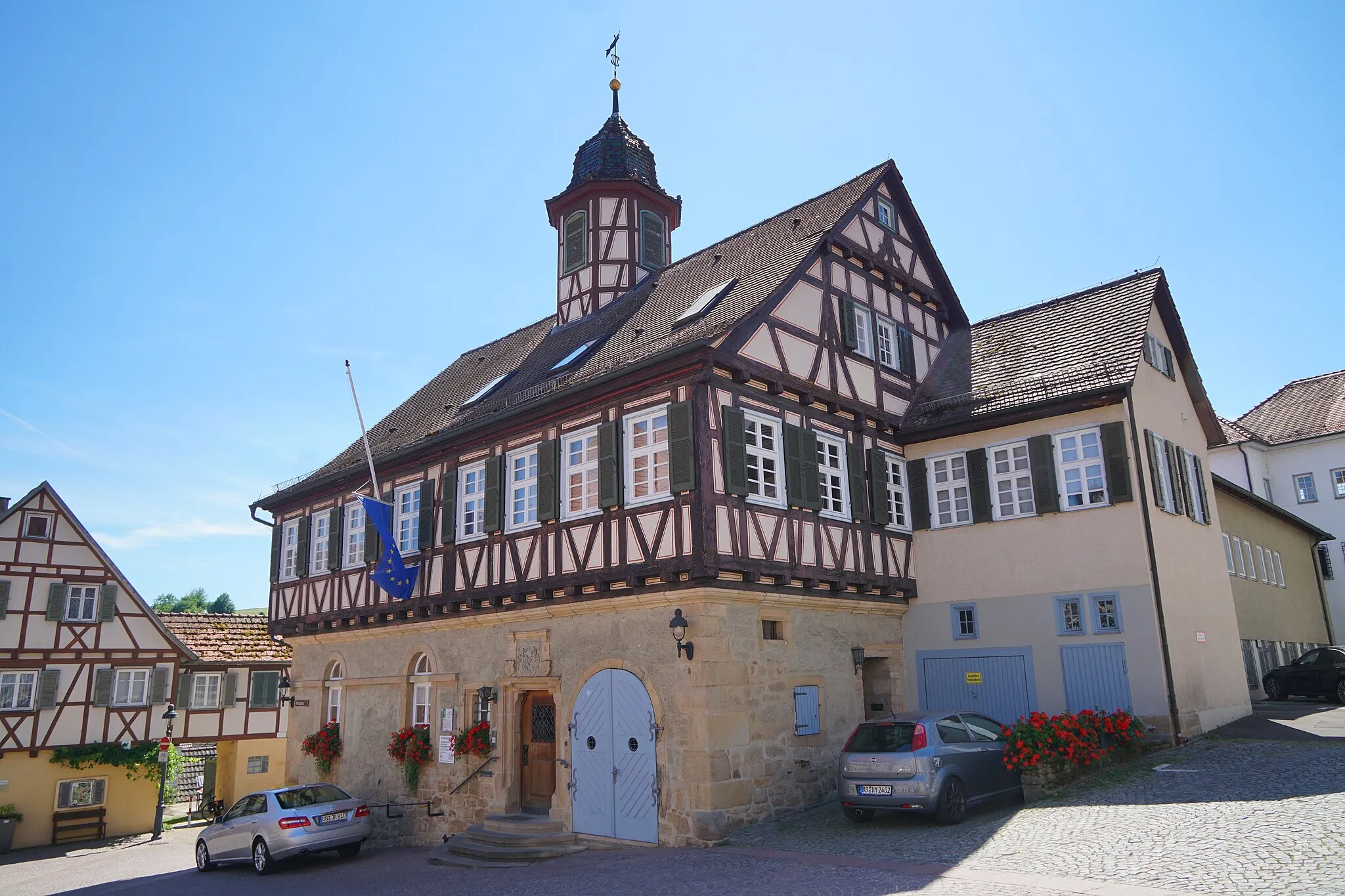 Photo showing: Rathaus, Marktplatz 1 in Waldenbuch.