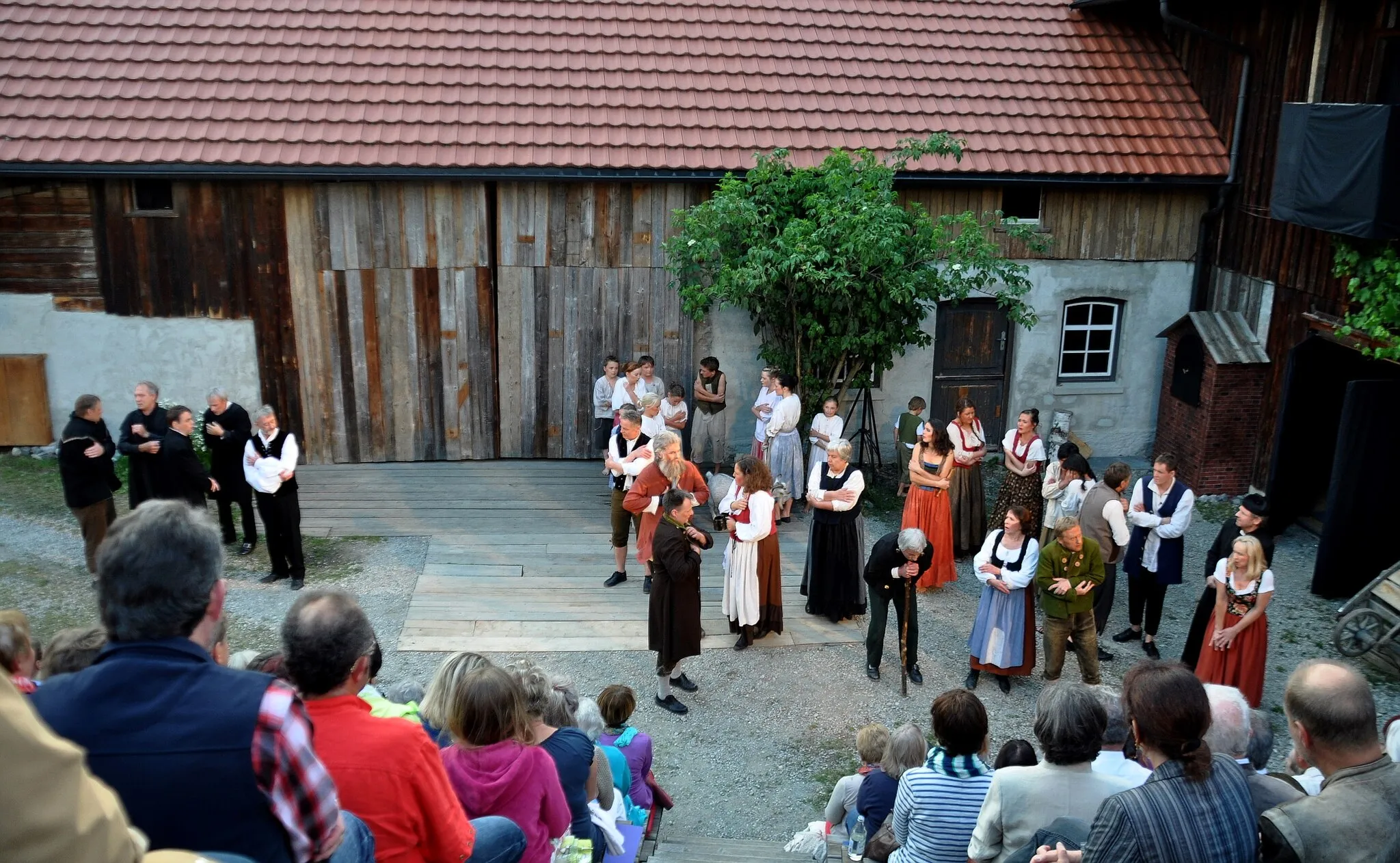 Photo showing: Theater Eglofs 2013 Schwerter am Himmel