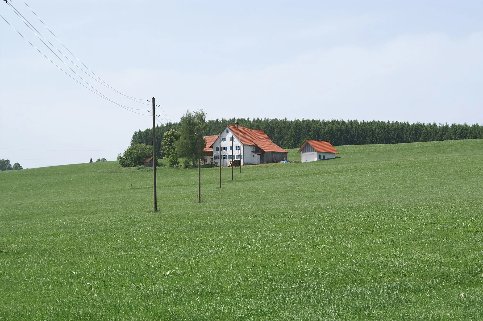 Photo showing: Ehemaliges Bauernhaus in Herbisried, Bad Grönenbach
