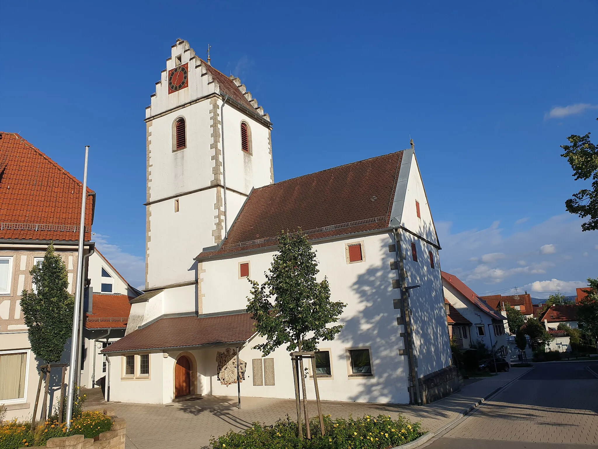 Photo showing: Evangelische Kirche in Jettenburg