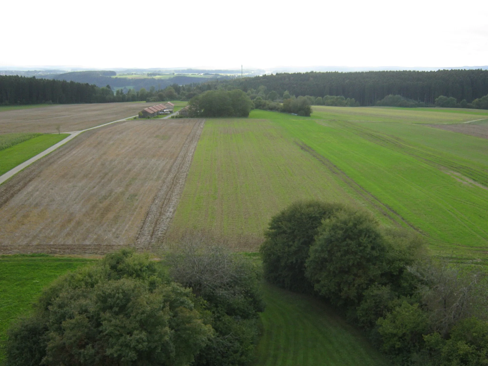 Photo showing: Aussicht Aussichtsturm Mettstetten
Camera location 48° 23′ 10.83″ N, 8° 34′ 24.82″ E View this and other nearby images on: OpenStreetMap 48.386343;    8.573560