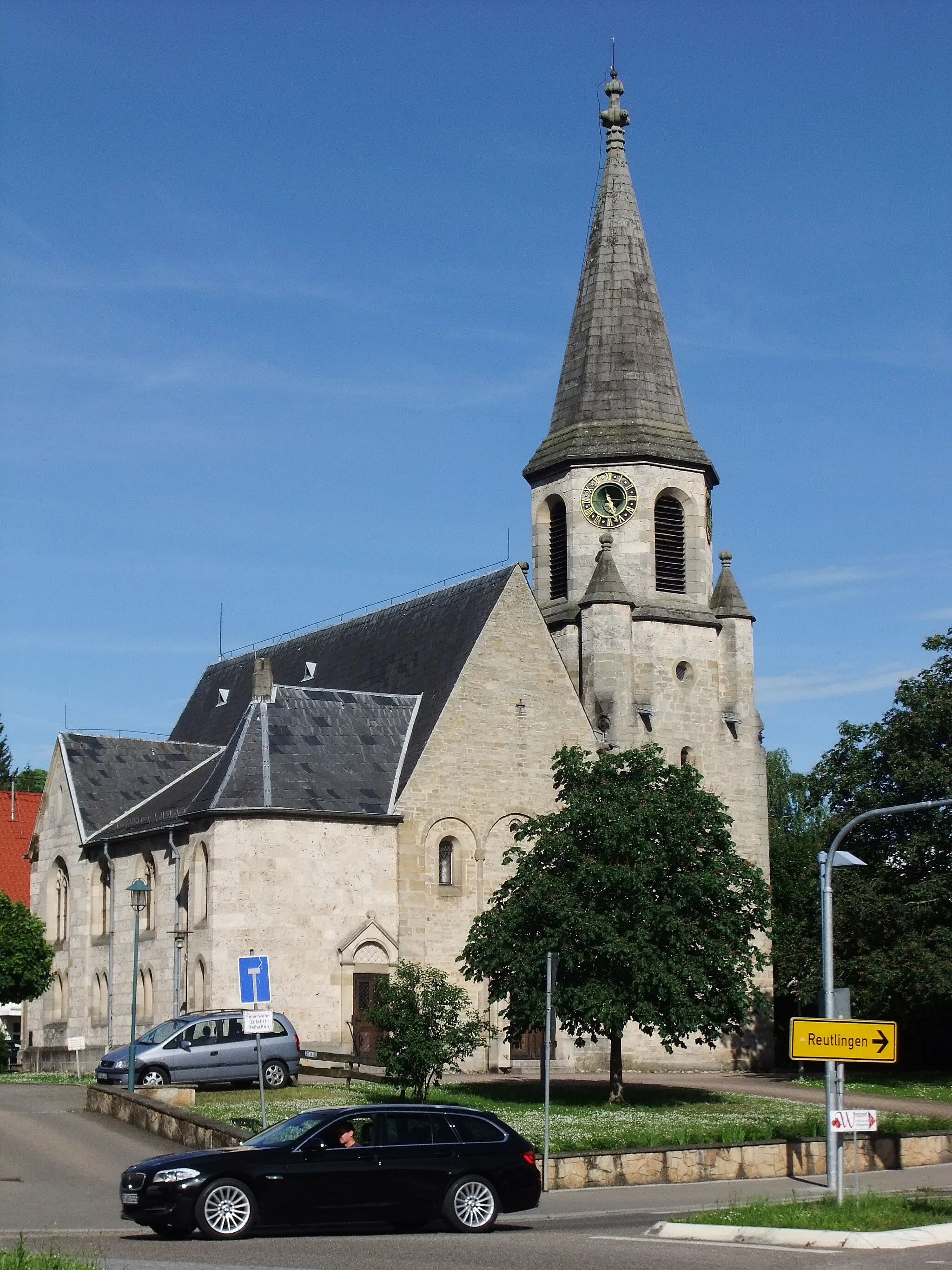 Photo showing: Wannweil. Evangelische Johanneskirche