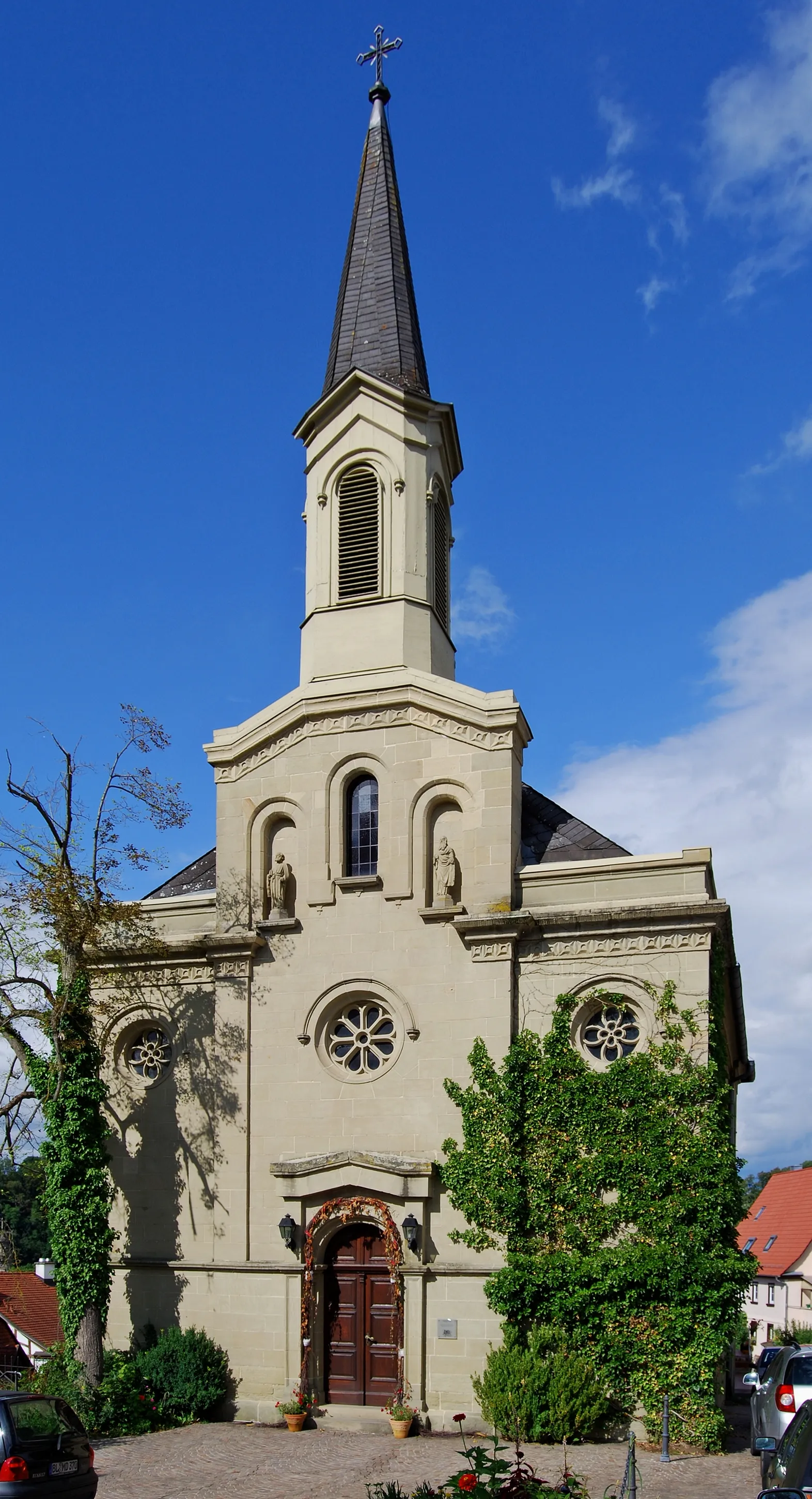 Photo showing: The Protestant church of Haigerloch, Germany.