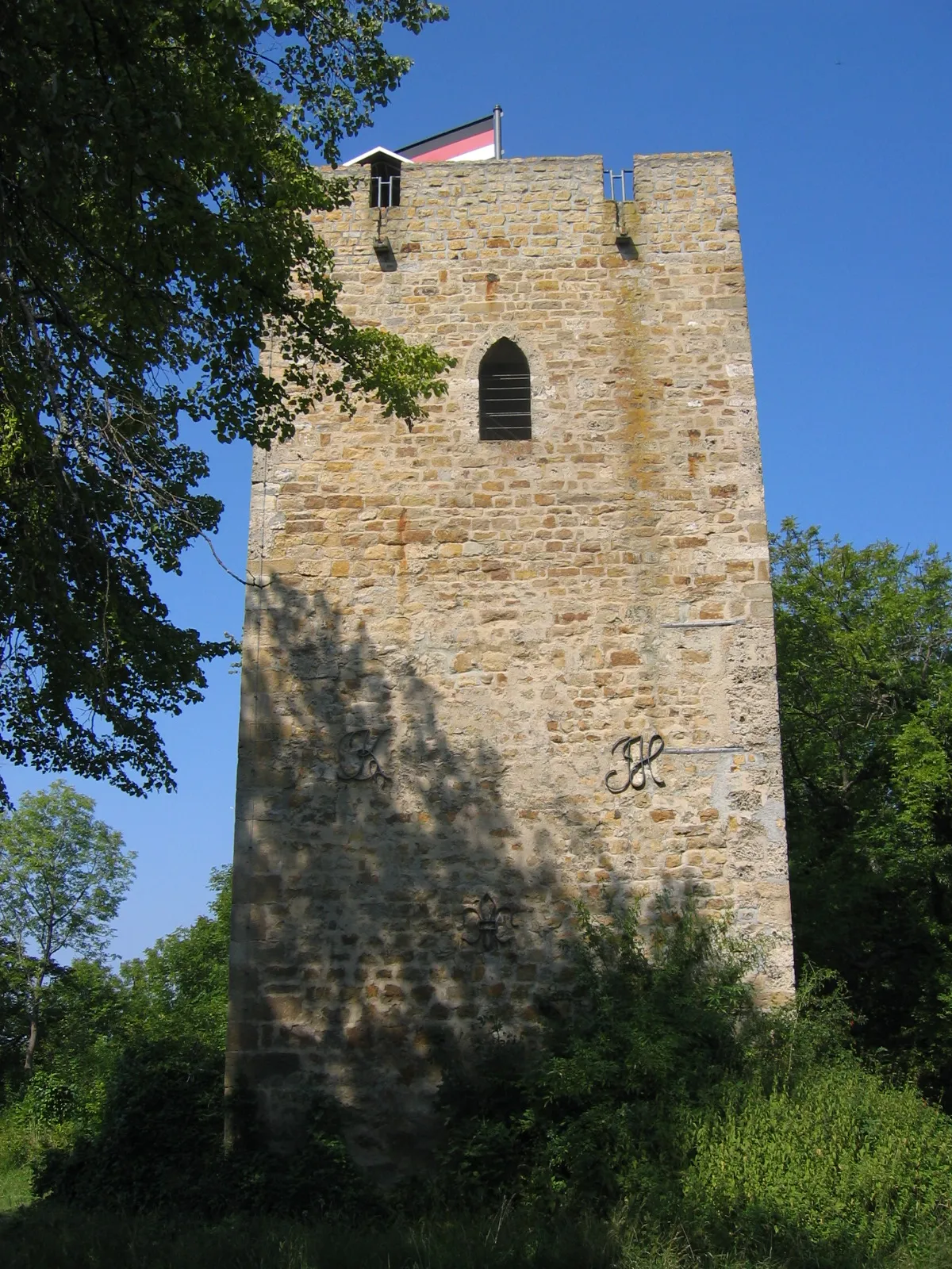 Photo showing: Tower at Ruine Achalm