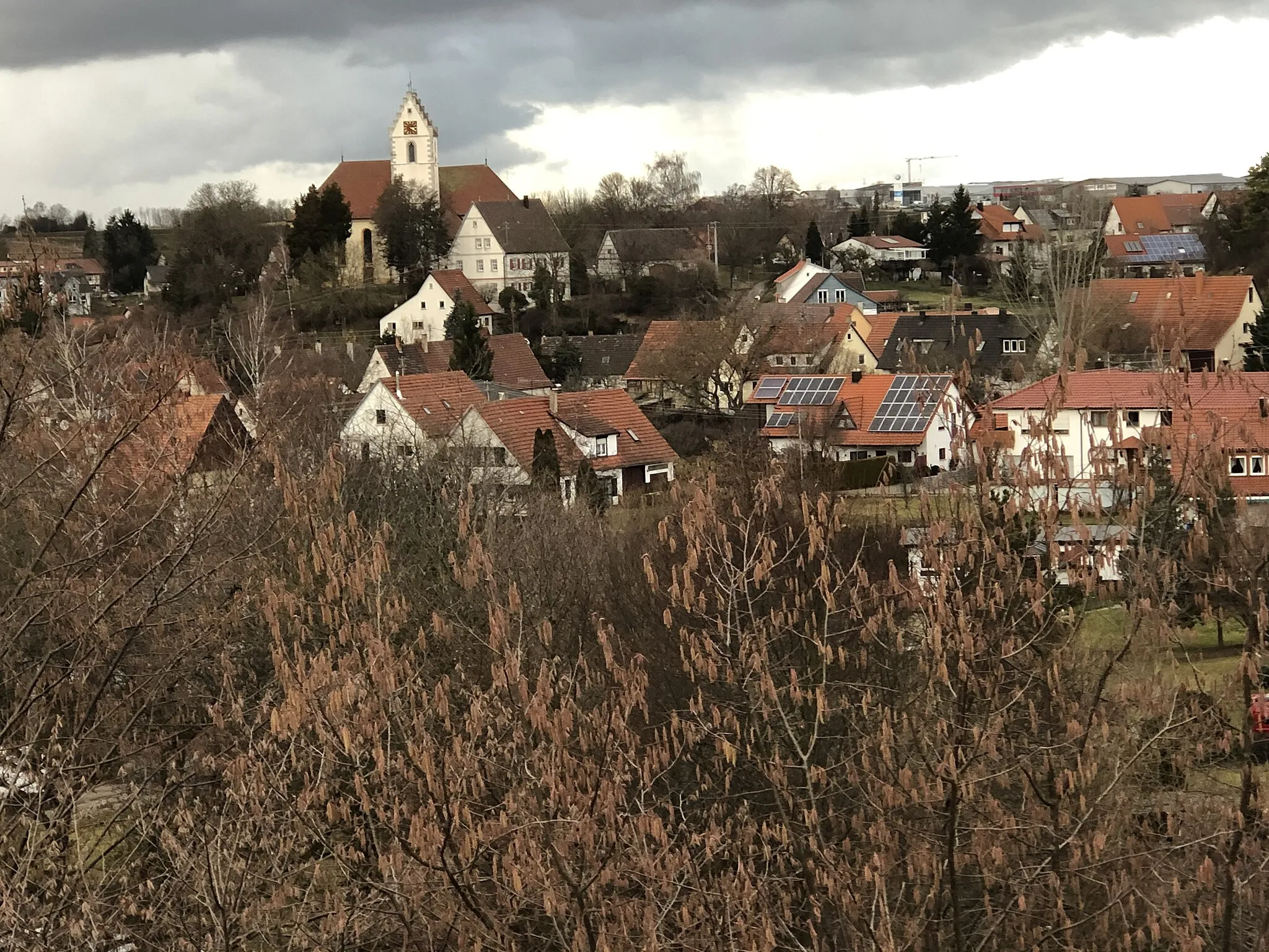 Photo showing: Bisingen-Steinhofen, Kirche Sankt Peter und Paul