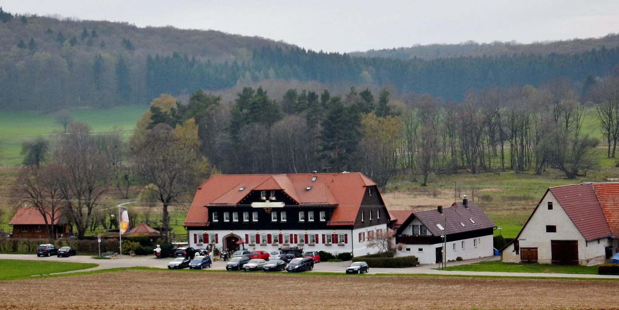 Photo showing: Albengel Landgasthof und Hotel; Otto-Hoffmeister-Haus