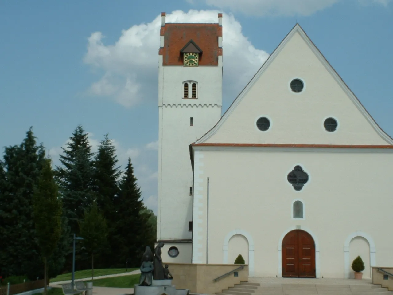 Photo showing: Mietingen, parish church St Lawrence
