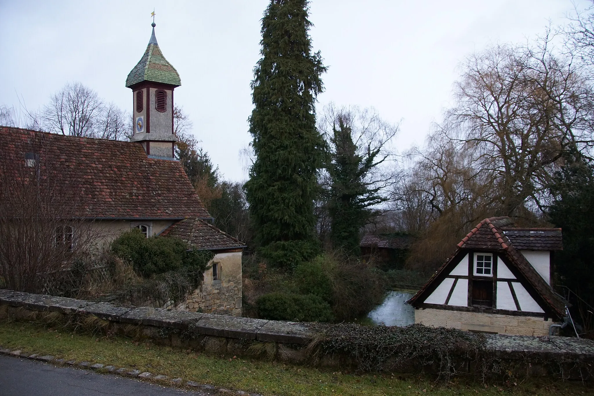 Photo showing: Chapel near Tübingen-Kreßbach castle in Germany