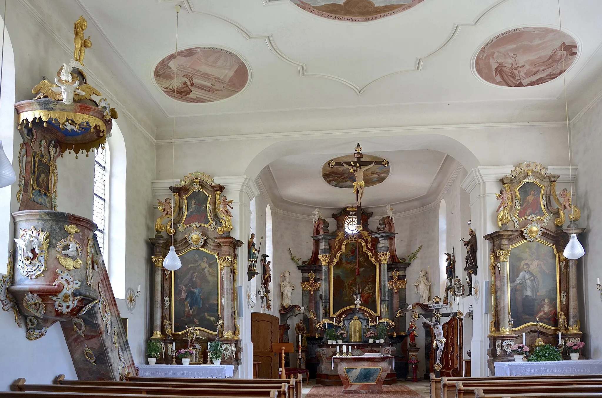 Photo showing: Pfarrkirche St. Zeno in Storzingen (Stetten am kalten Markt)