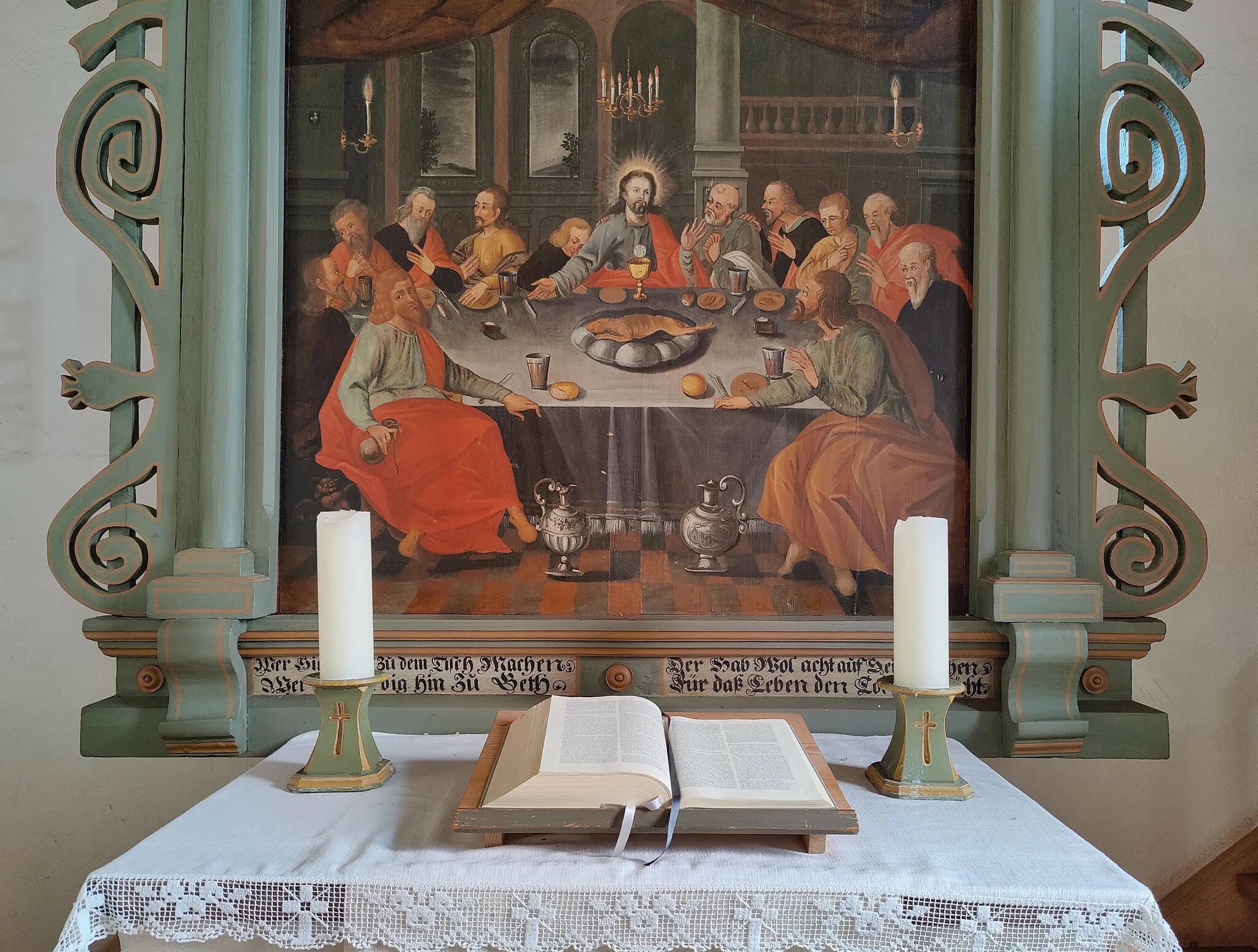 Photo showing: Evangelische Maria-Magdalena-Kirche Zähringen, Gemeinde Altheim (Alb), Alb-Donau-Kreis, Baden-Württemberg, Deutschland