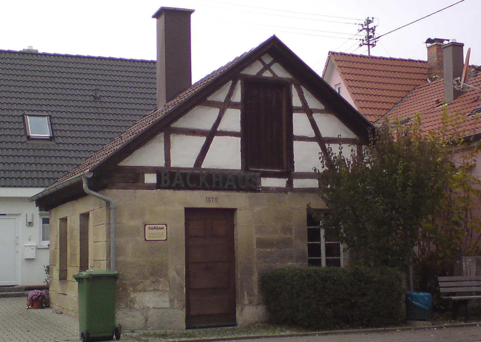 Photo showing: Ein Bild des Backhauses in Neuweiler