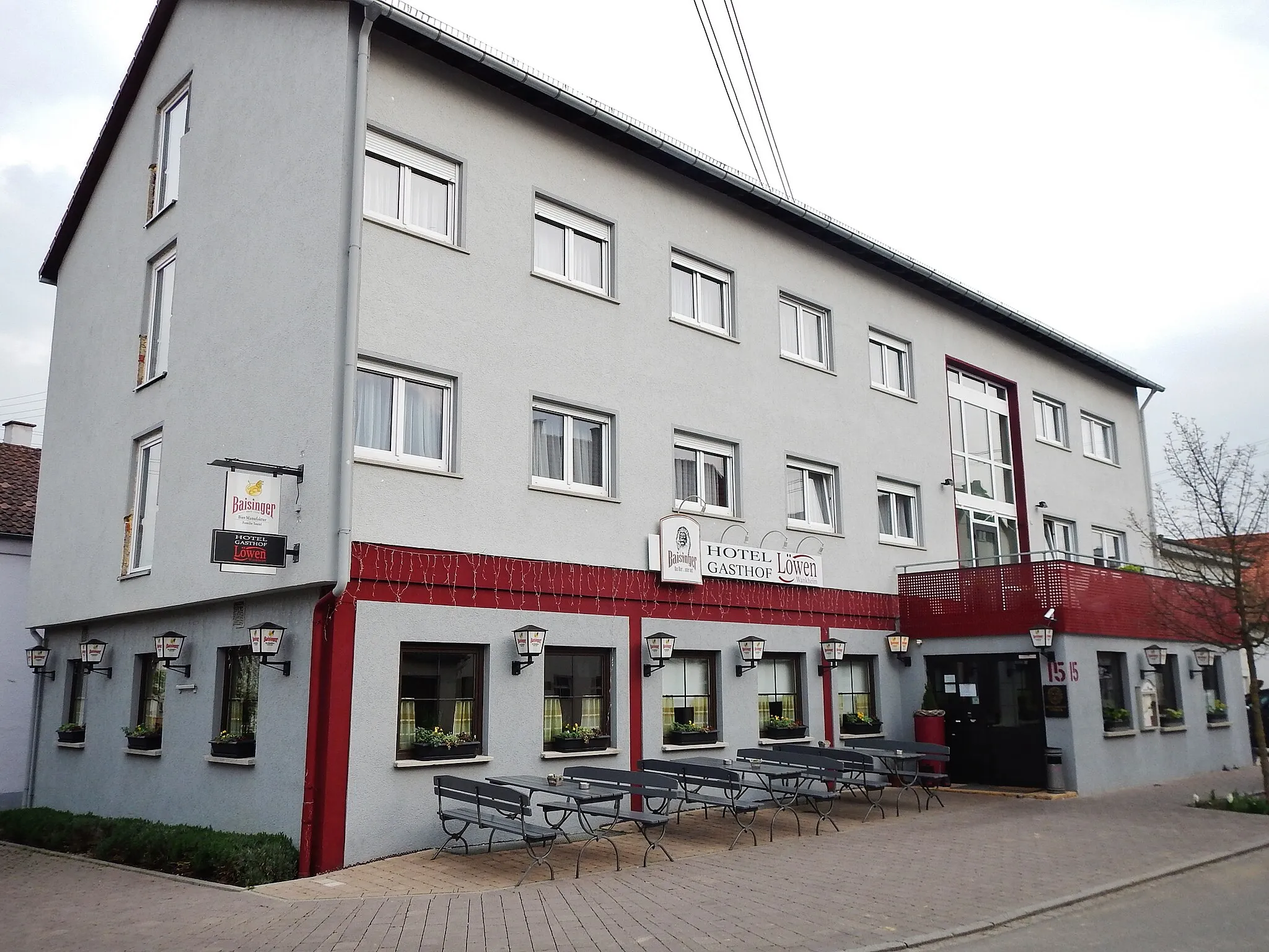 Photo showing: Hotel Gasthof Löwen in Wankheim