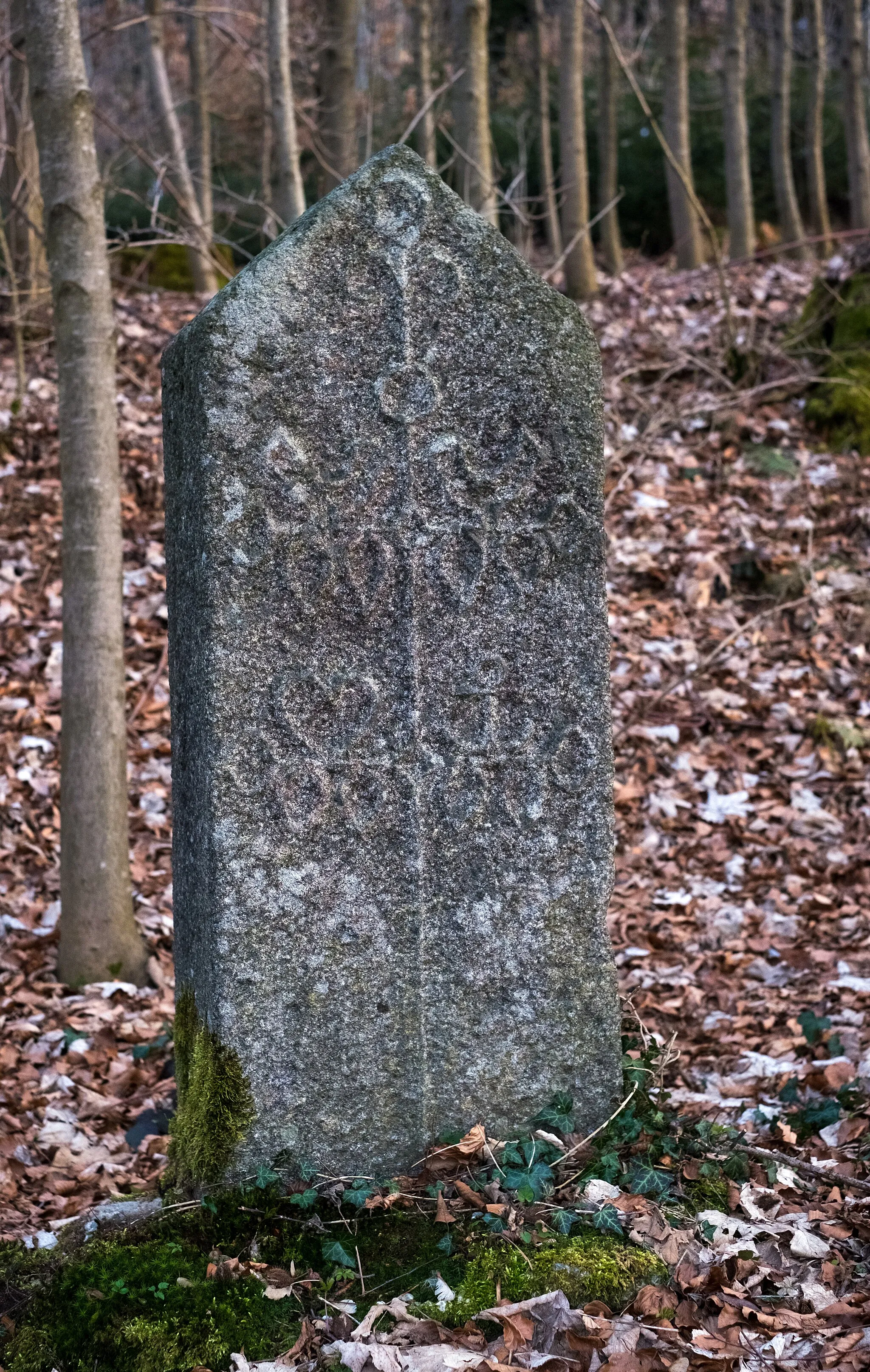 Photo showing: Memorial stone, Tettnang-Wielandsweiler, district Bodenseekreis, Baden-Württemberg, Germany