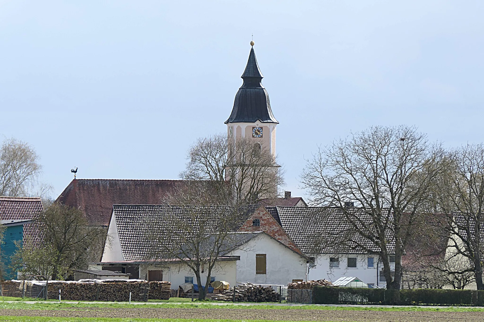 Photo showing: Oberholzheim, Achstetten, von Norden