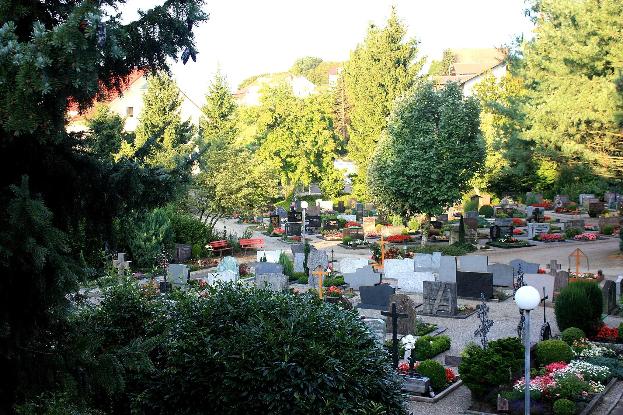 Photo showing: Neukirch, the cemetery