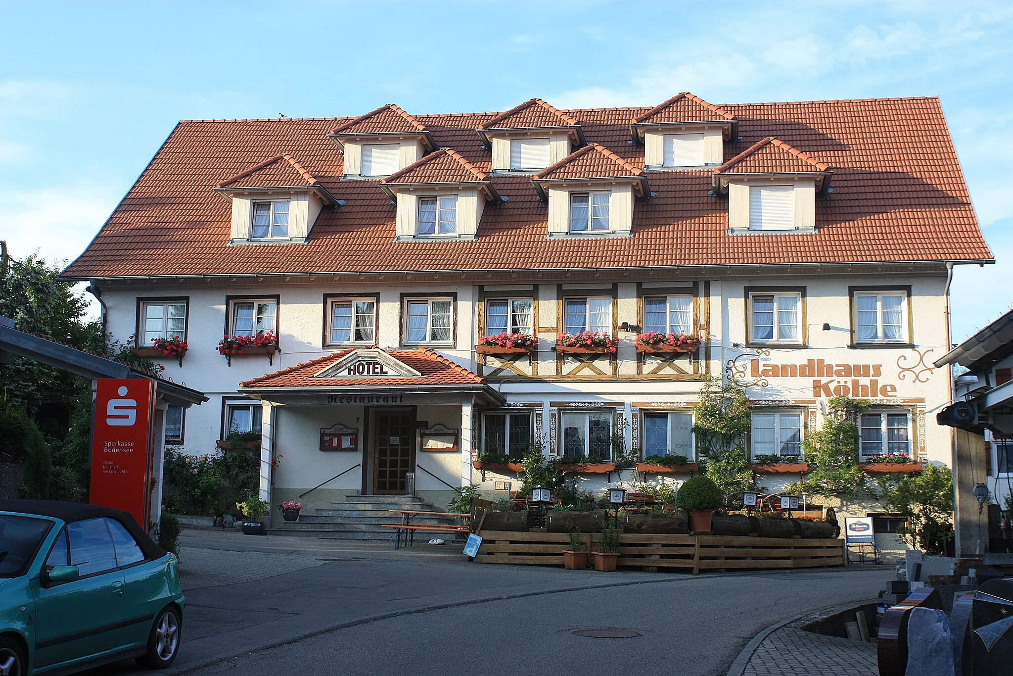 Photo showing: Neukirch, hotel and restaurant Köhle